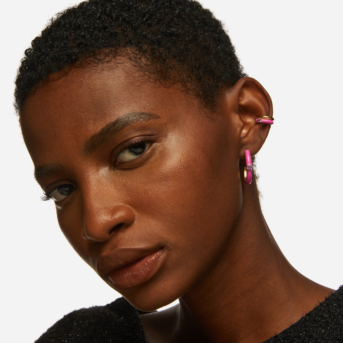 Candy Pink Ear Cuff (7994876395788)