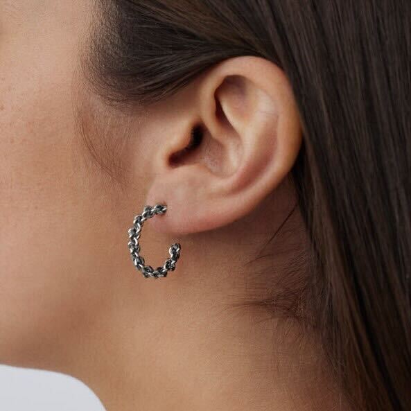Bari Silver Earrings Hey Harper (6684669870193)
