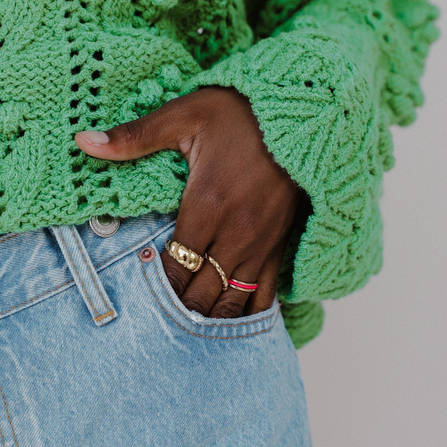 Pink Samantha Ring Hey Harper (6620089974897)