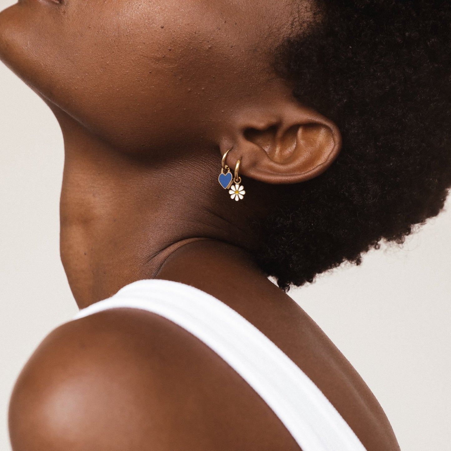 Iris Dark Blue Earrings Hey Harper (6595135504497)