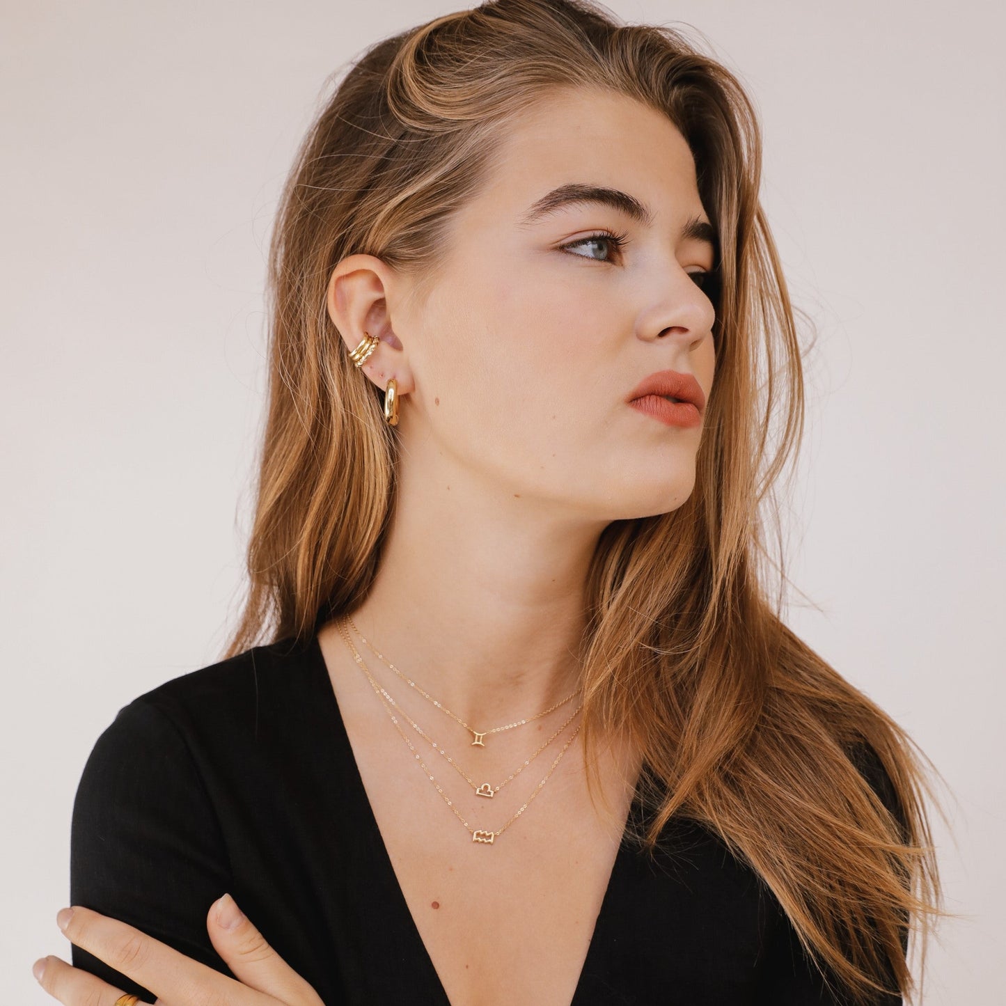 Aquarius Zodiac Necklace Hey Harper (6644236157041) (8086713925900)