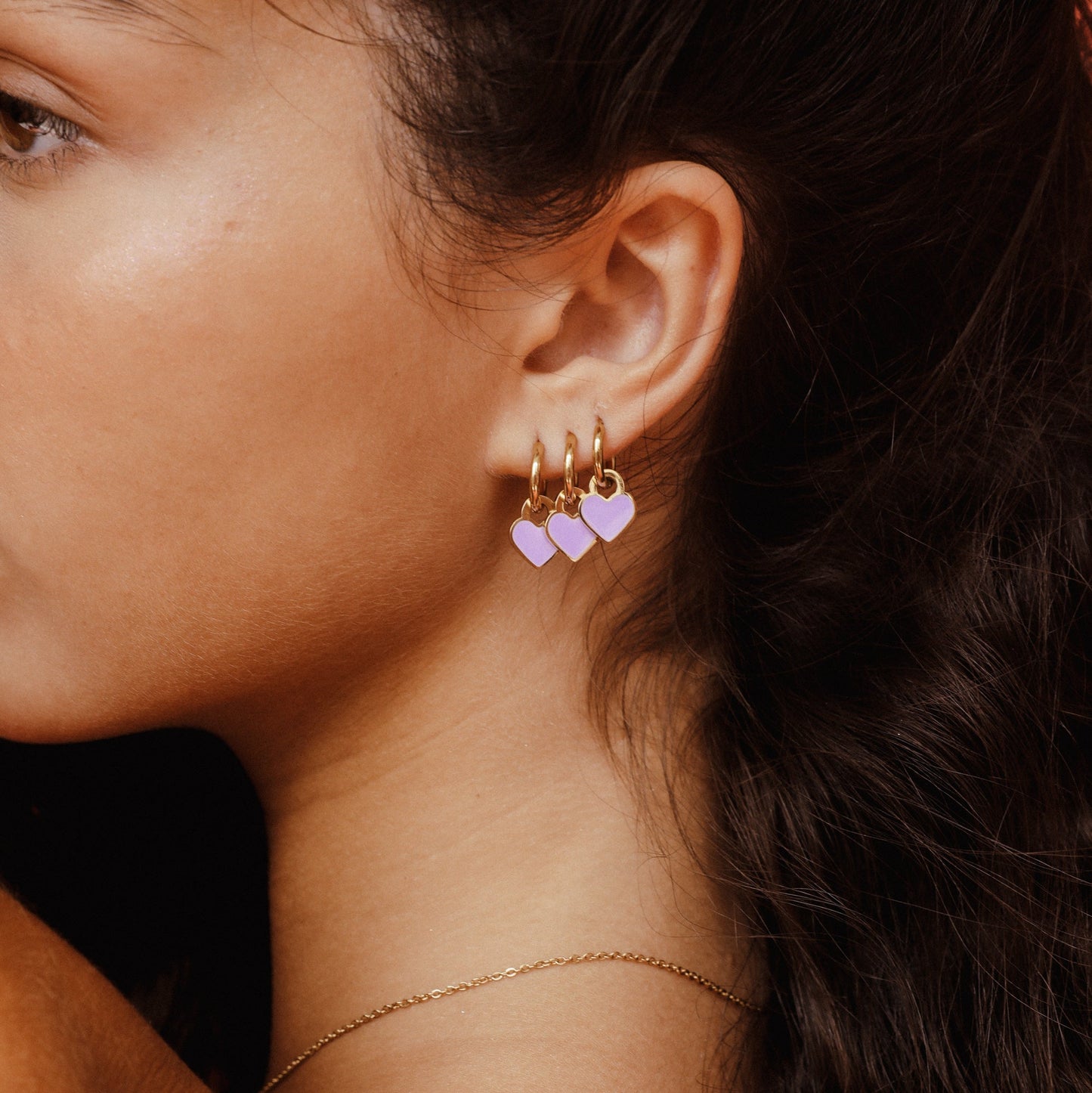 Iris Purple Earrings Hey Harper (6595133669489)