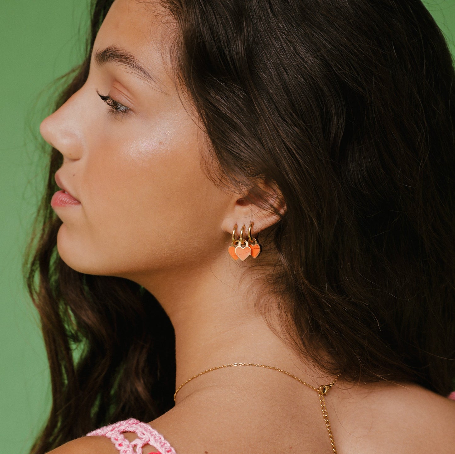 Iris Orange Earrings Hey Harper (6595134324849)