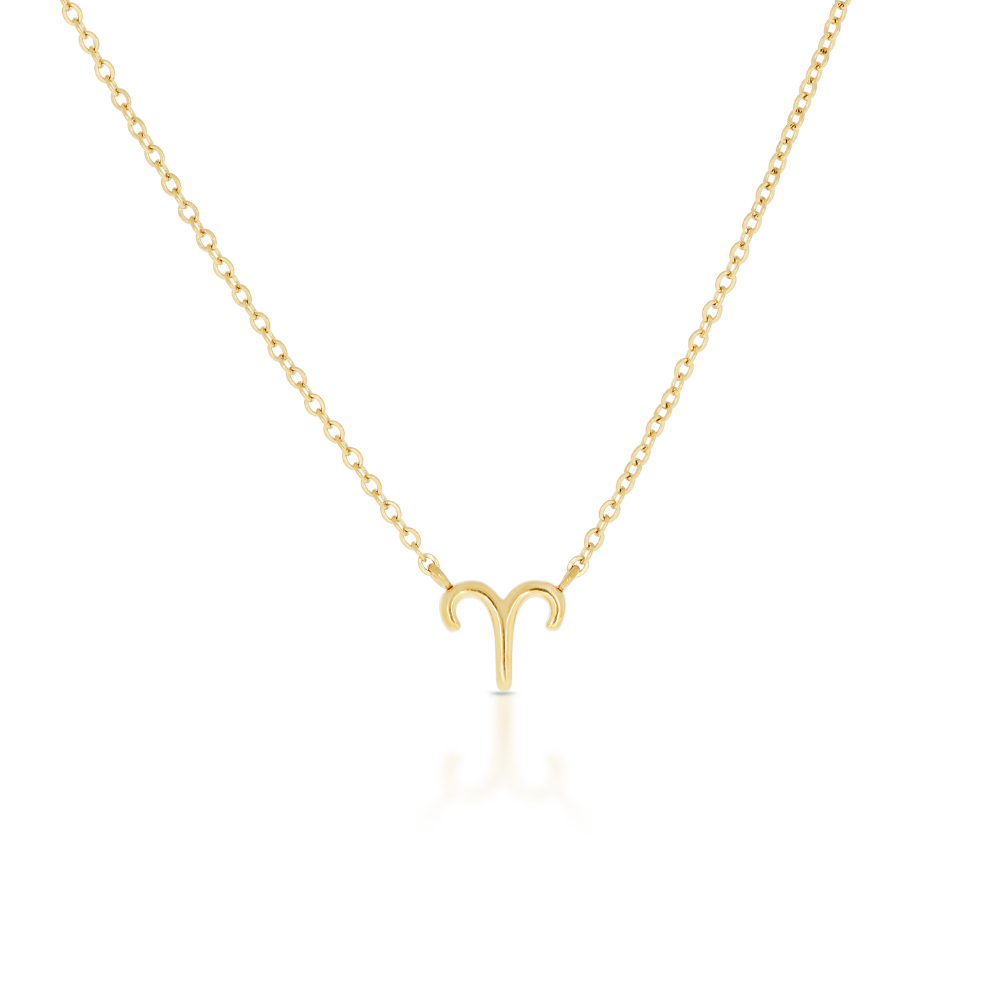 Aries Zodiac Necklace (8086713991436)
