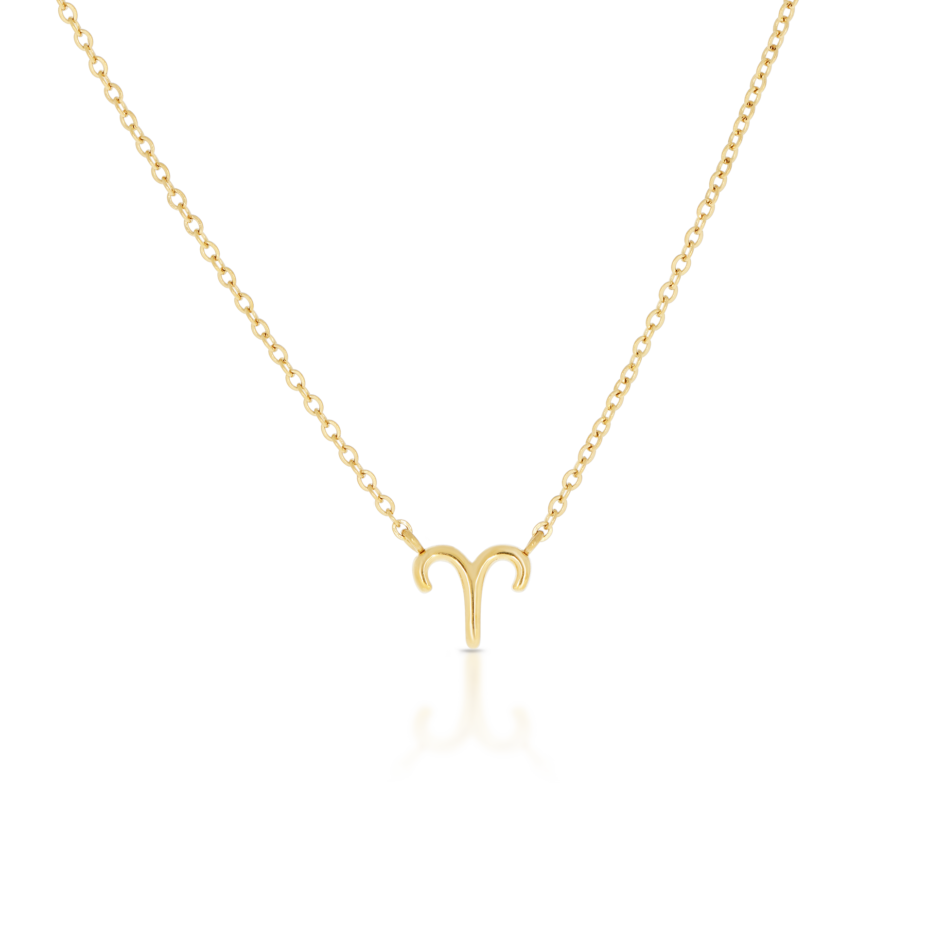 Aries Zodiac Necklace (8086713991436)