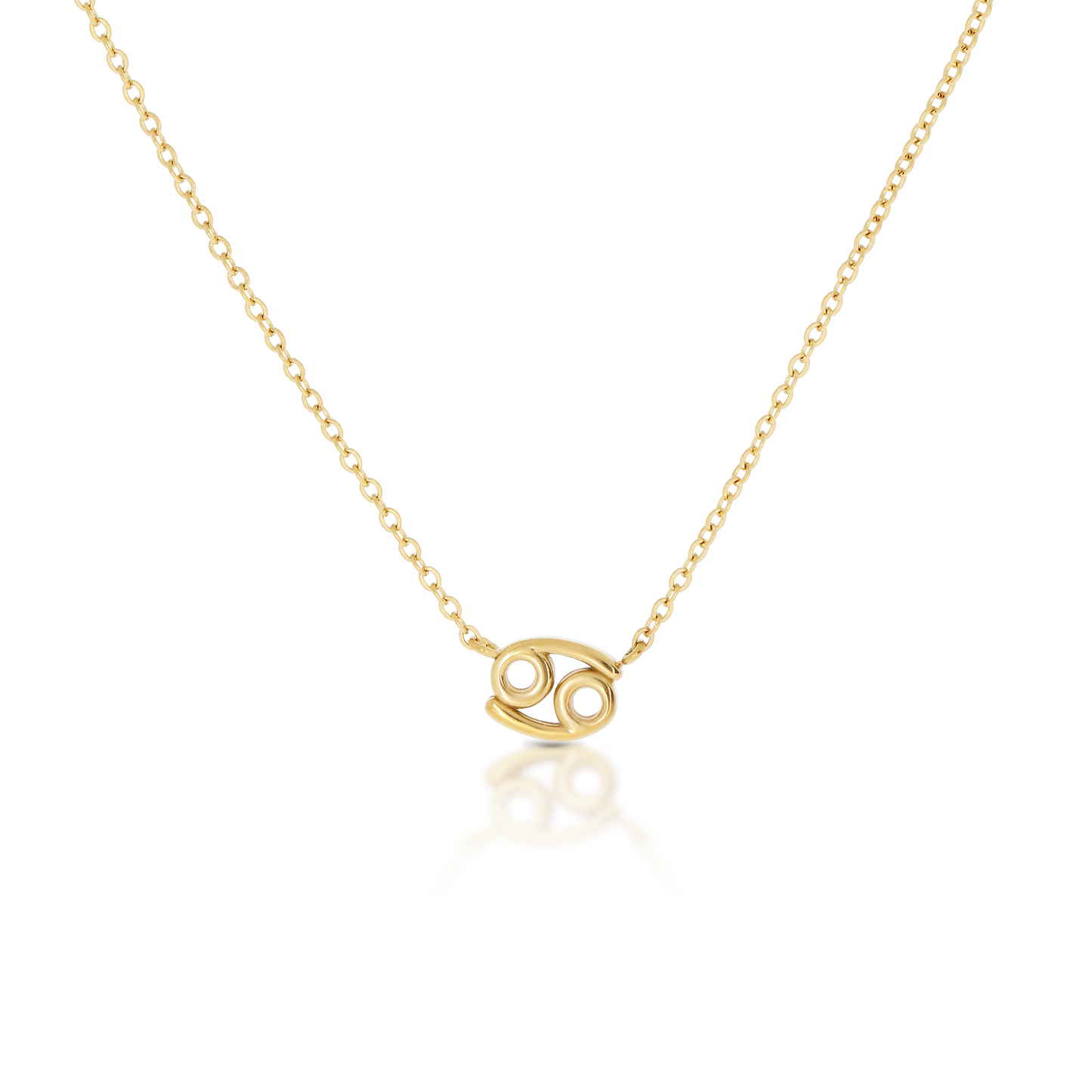 Cancer Zodiac Necklace (6644268040305)