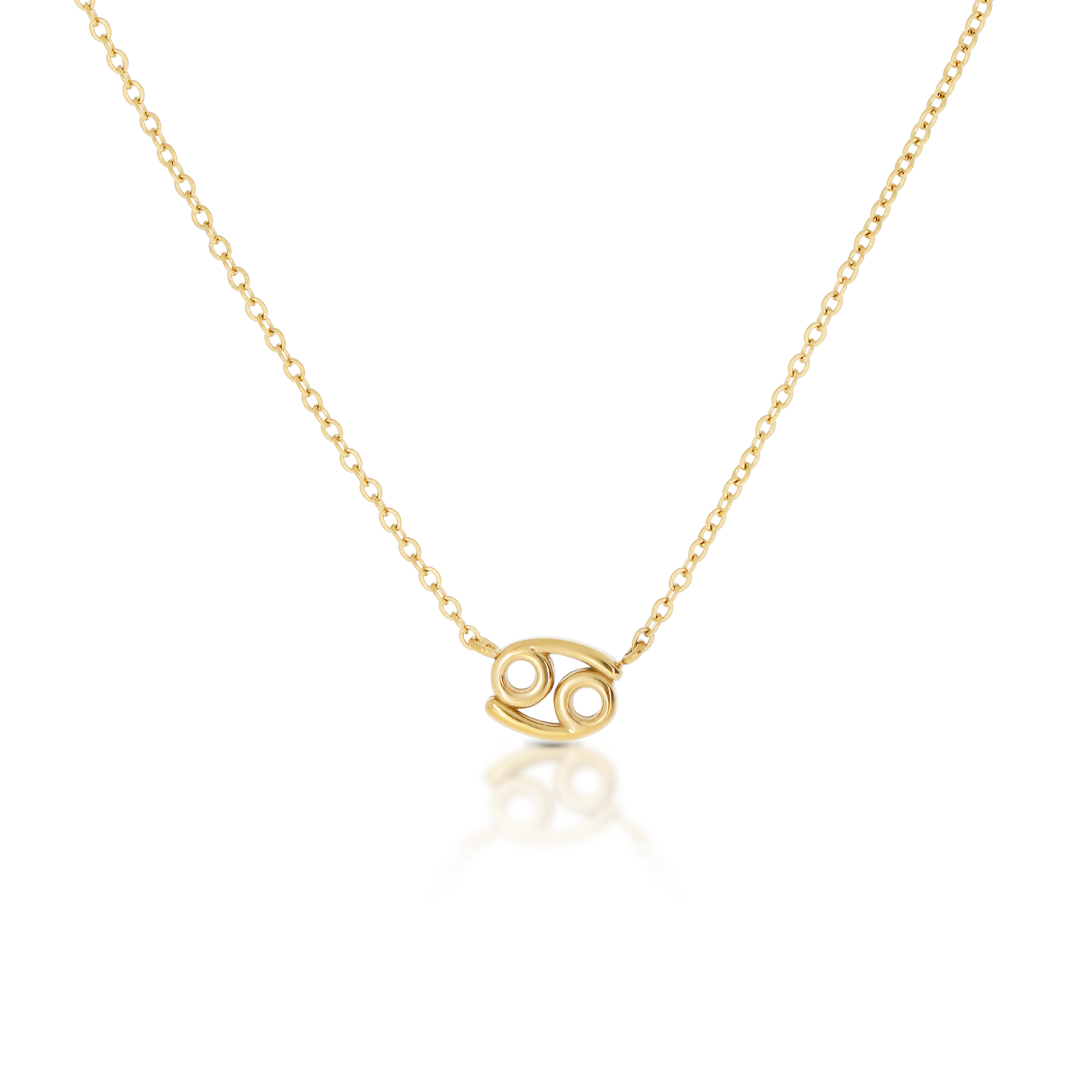 Cancer Zodiac Necklace (6644268040305)