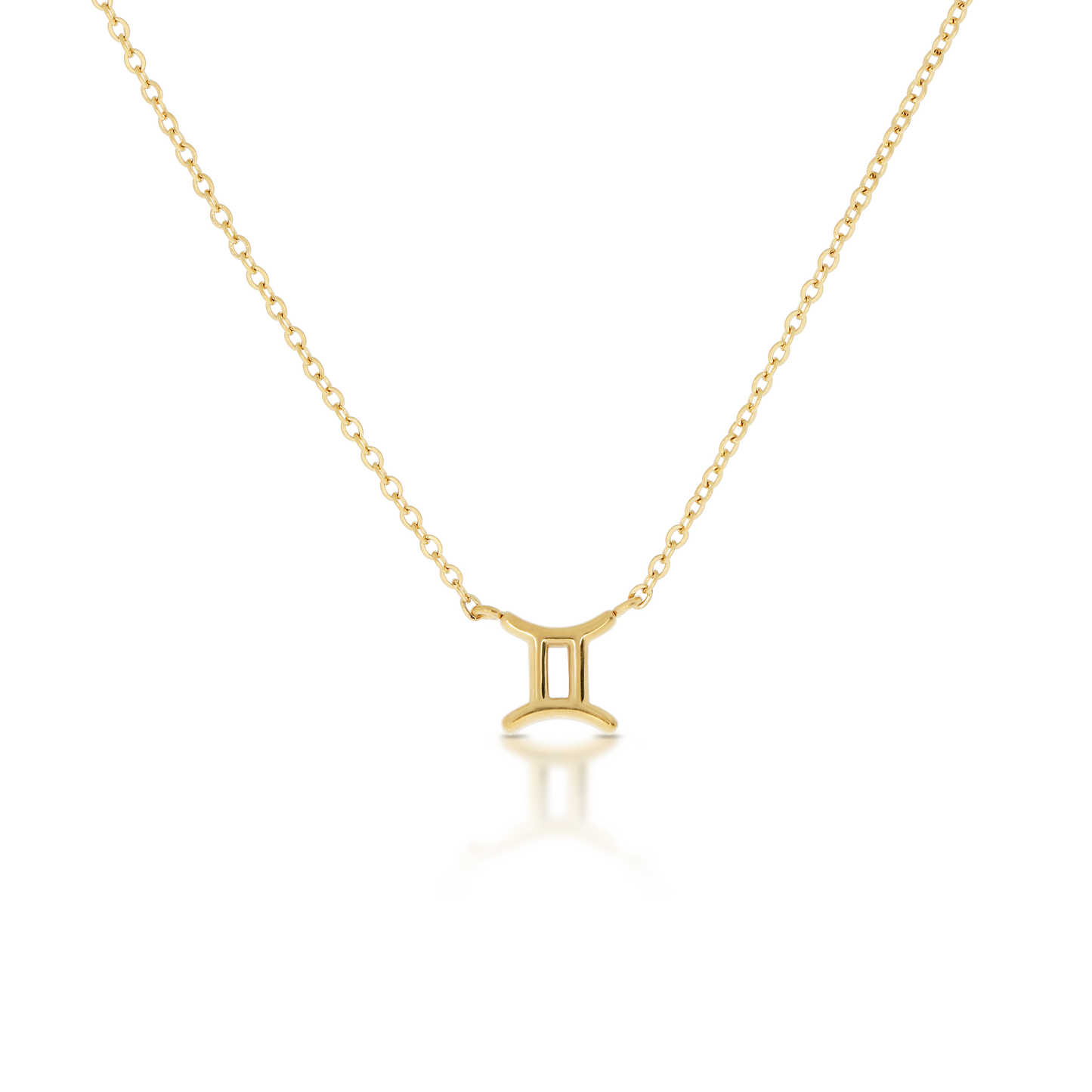 Gemini Zodiac Necklace (6644276101233)