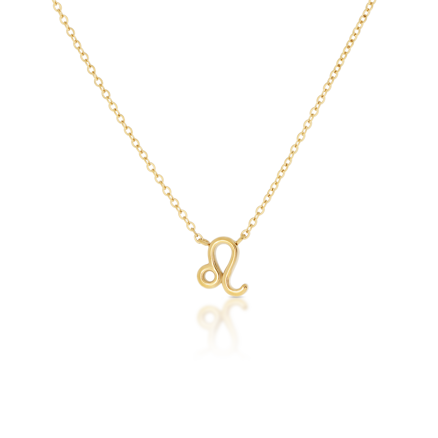 Leo Zodiac Necklace (6644279935089)