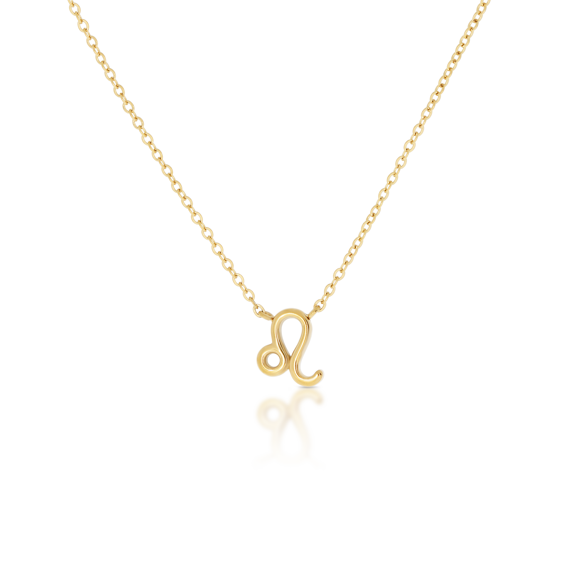 Leo Zodiac Necklace (6644279935089)