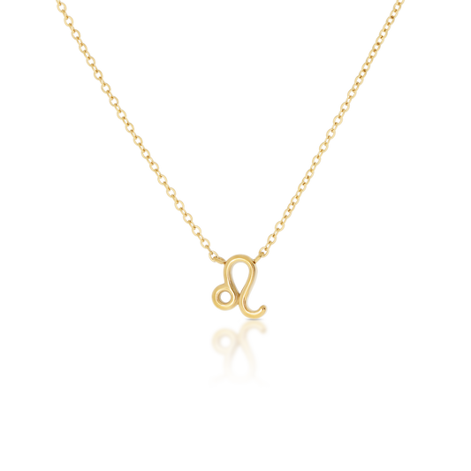 Leo Zodiac Necklace (6644279935089)