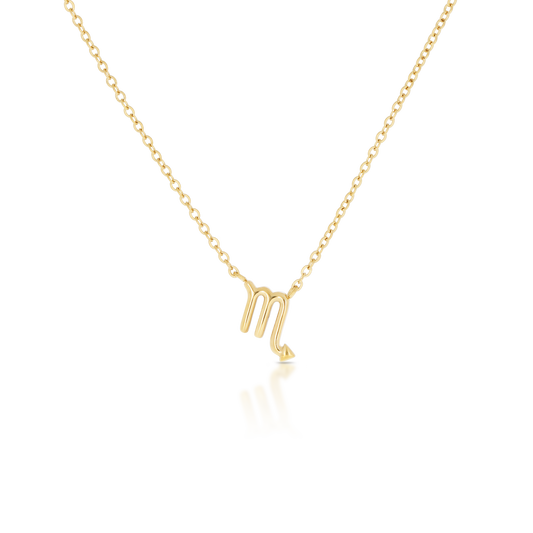 Scorpio Zodiac Necklace (6644861862001)