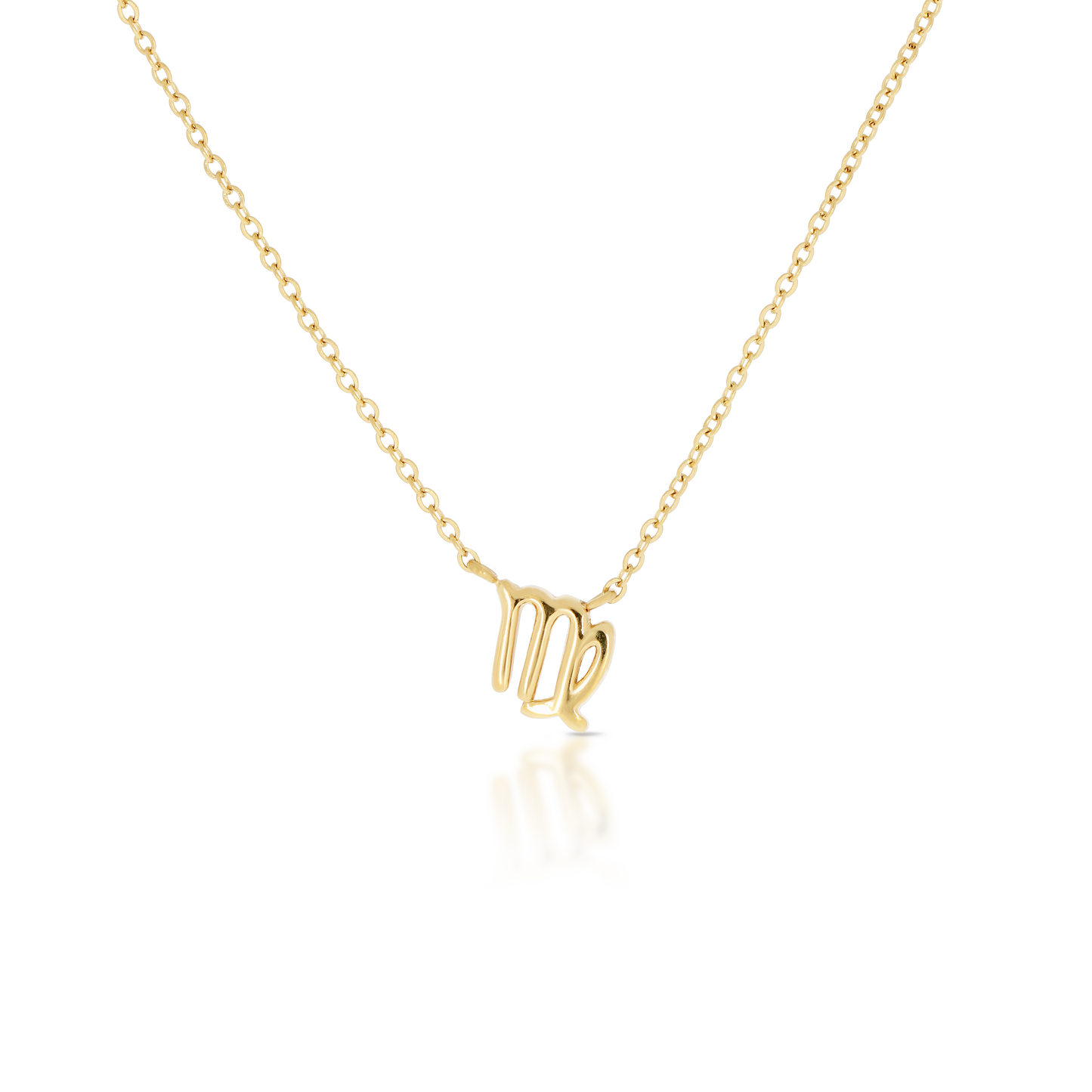 Virgo Zodiac Necklace (6644865794161)
