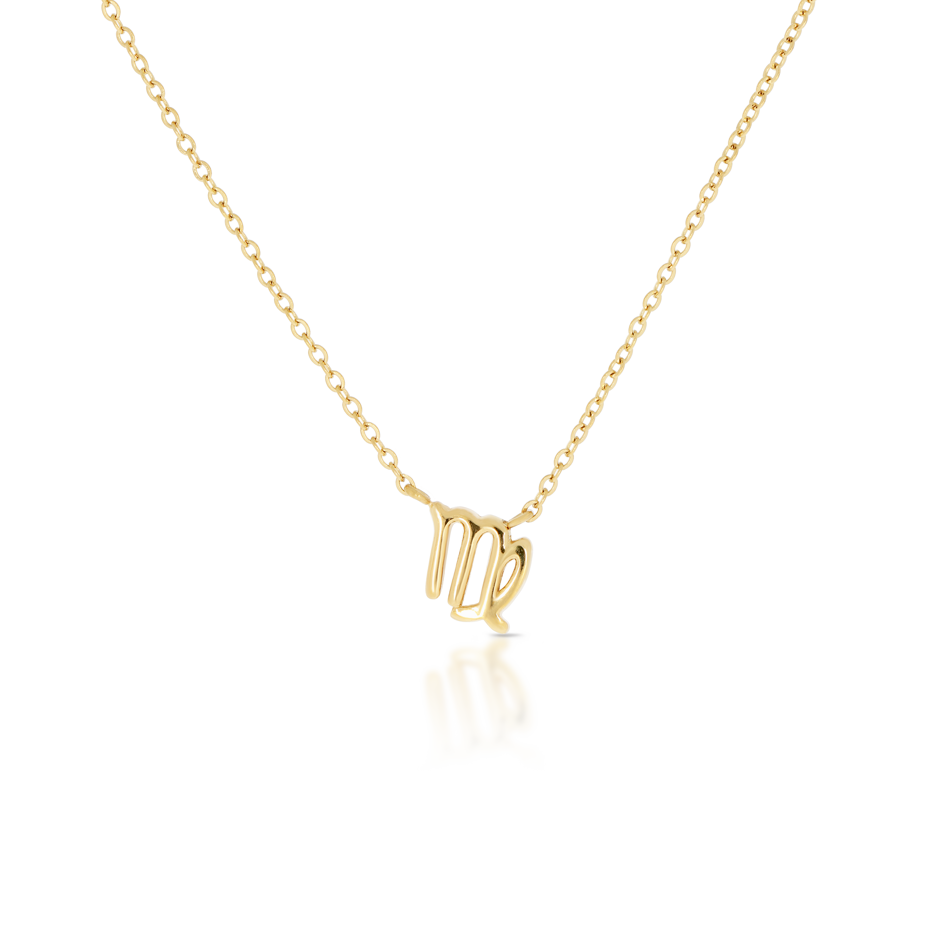 Virgo Zodiac Necklace (6644865794161)