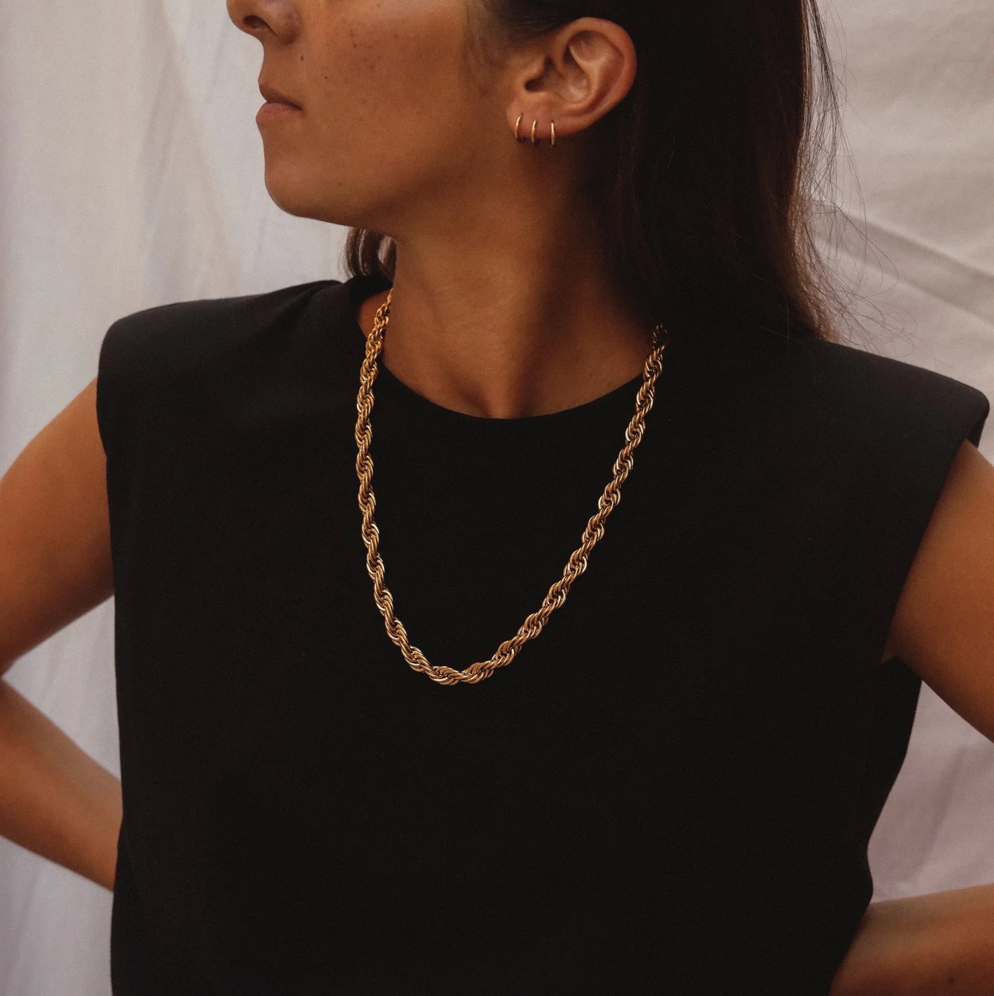 Chunky Silhouette Necklace  Hey Harper (4566148415601)