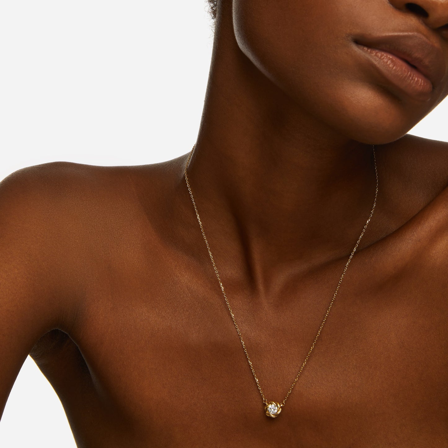 Lotus Necklace (6722202566769)