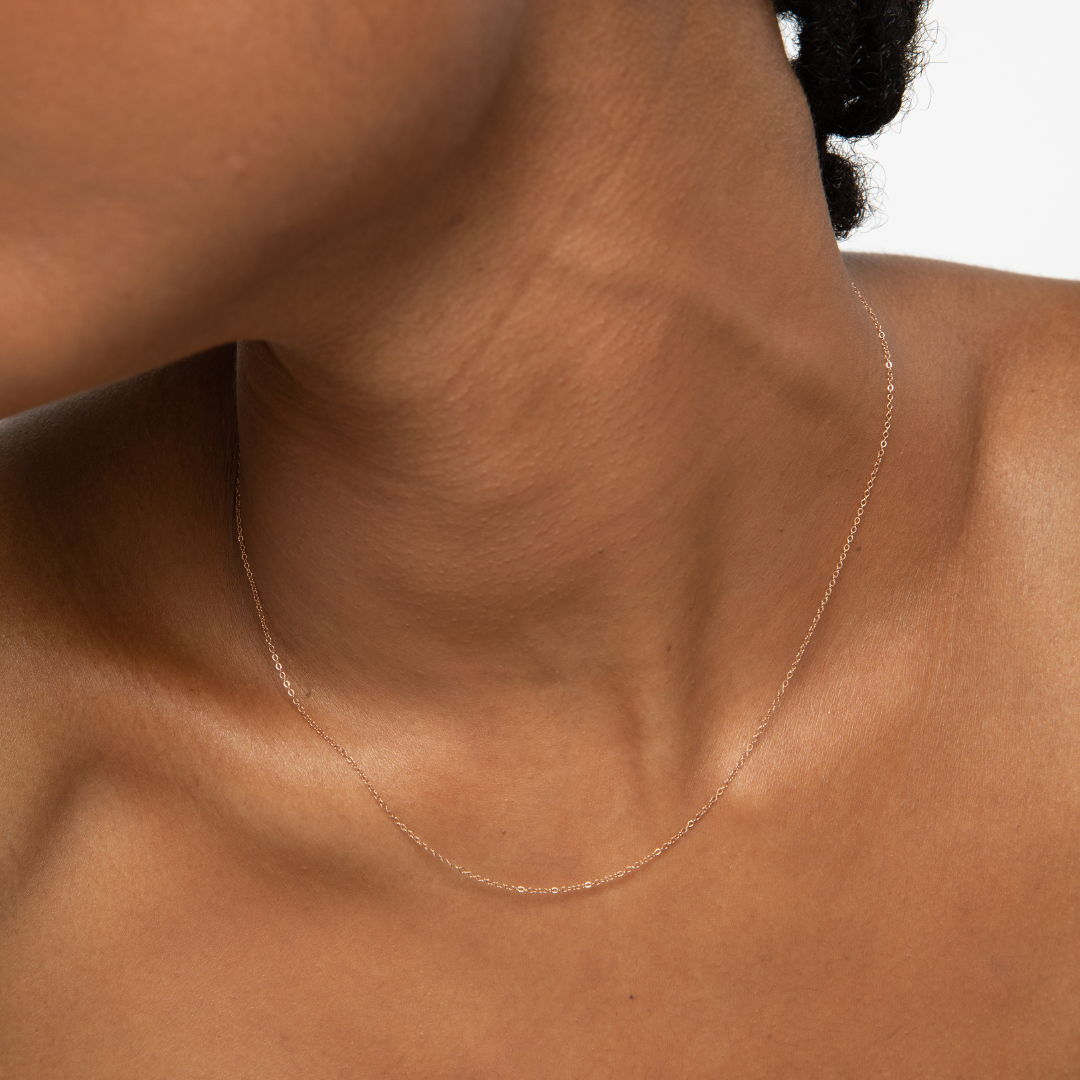 The Easy Silver Necklace - Hey Harper: The Original Waterproof Jewelry Brand