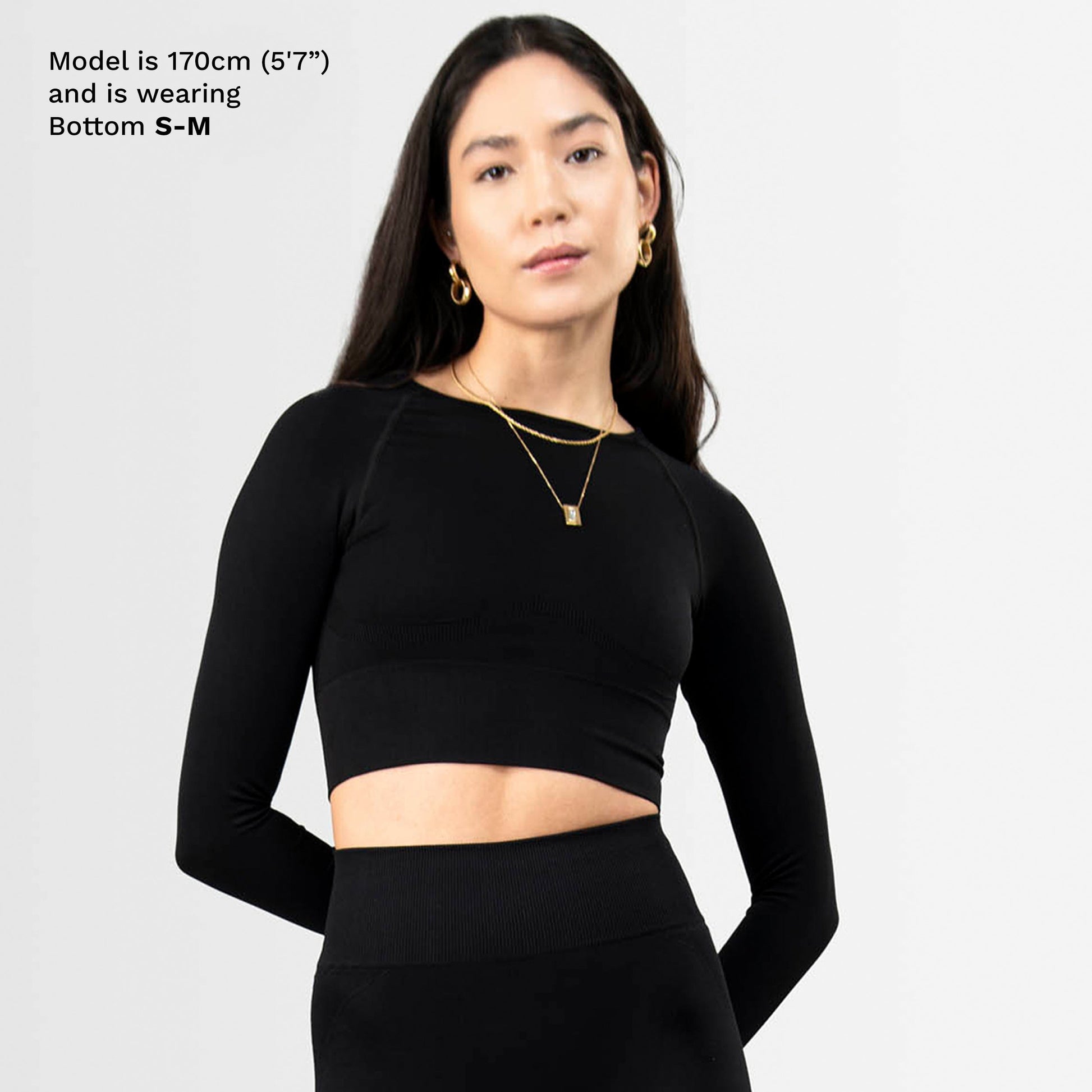 Light Support Long Sleeve Bra (8216071602444)