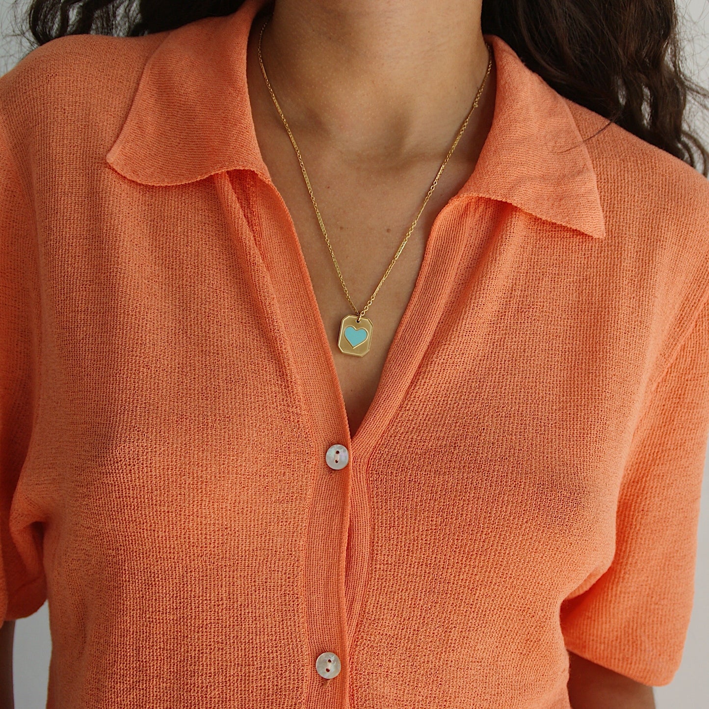 Tiny Amour Necklace  Hey Harper (4564826456177)