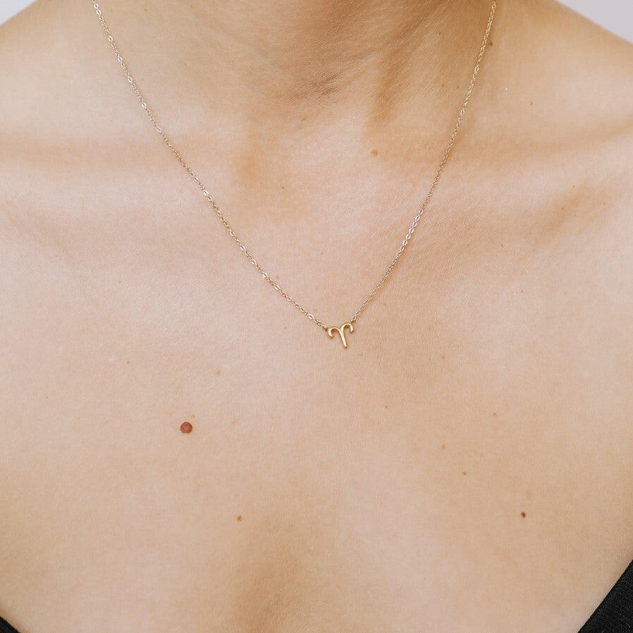 Aries Zodiac Necklace  Hey Harper (6644265320561) (8086713991436)