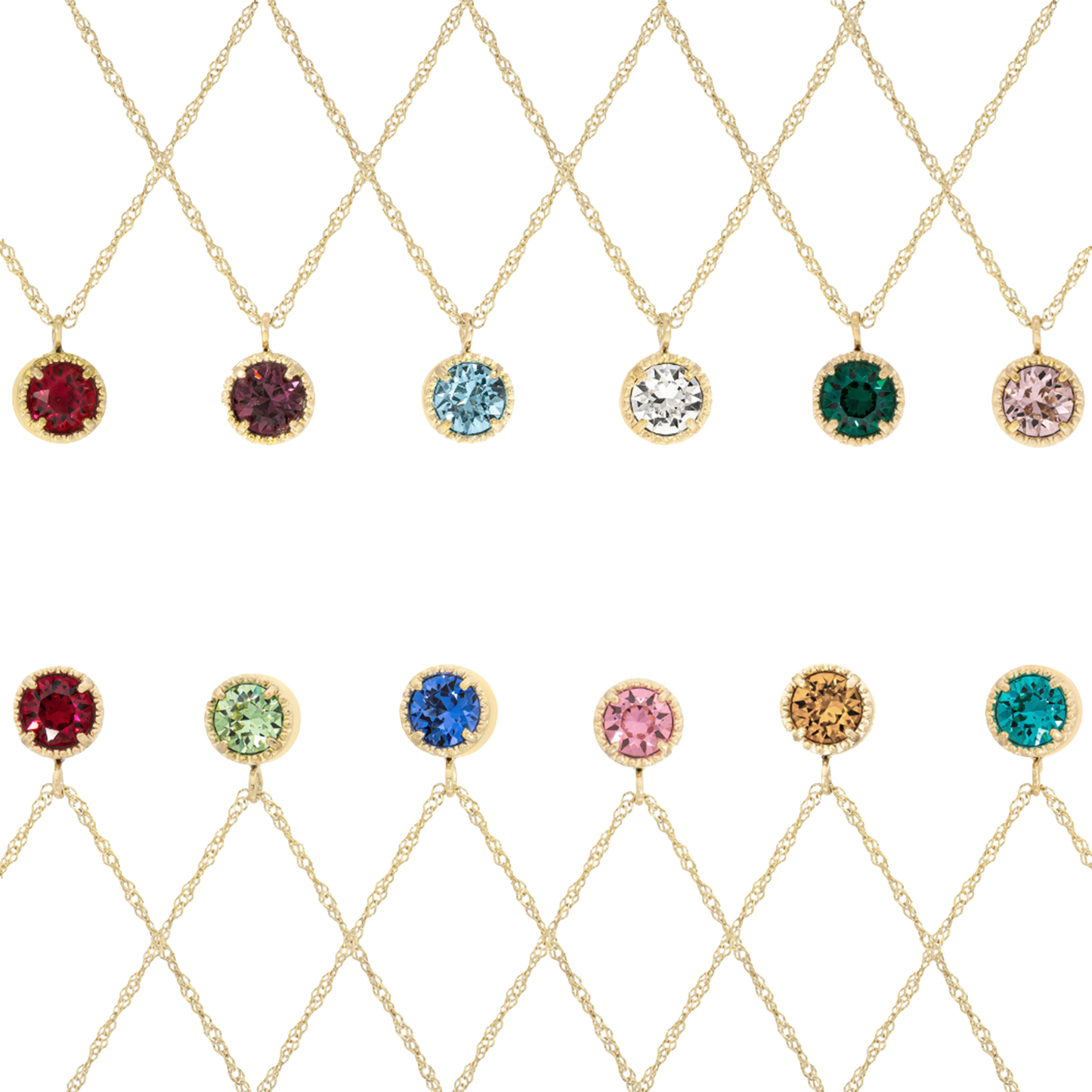 Birthstones Necklace (8086719660300)