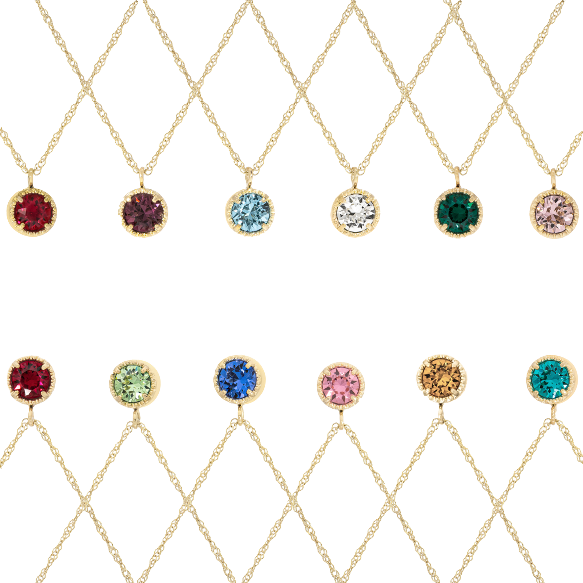 Birthstones Necklace (8086719660300)