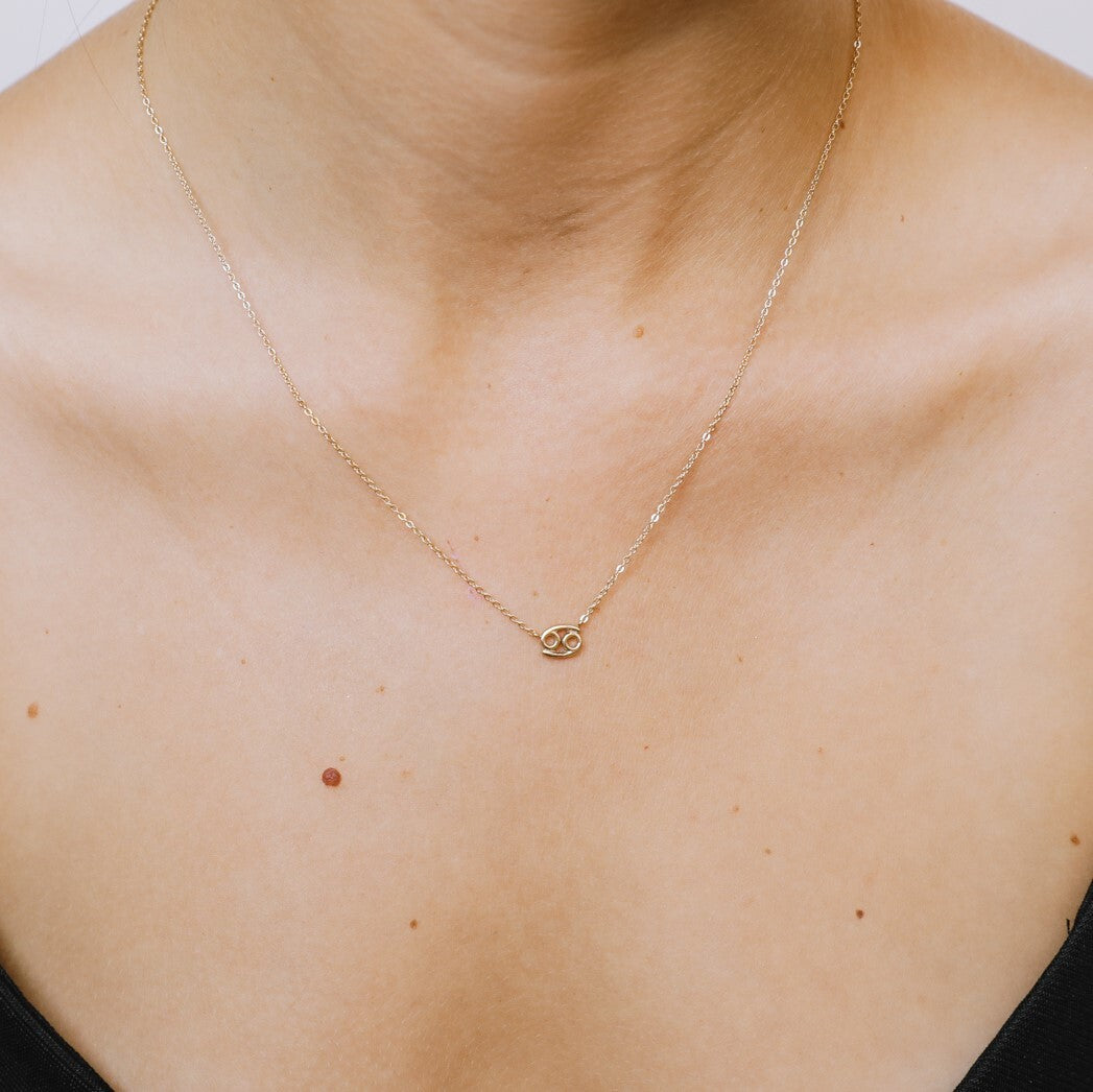 Cancer Zodiac Necklace  Hey Harper (6644268040305)