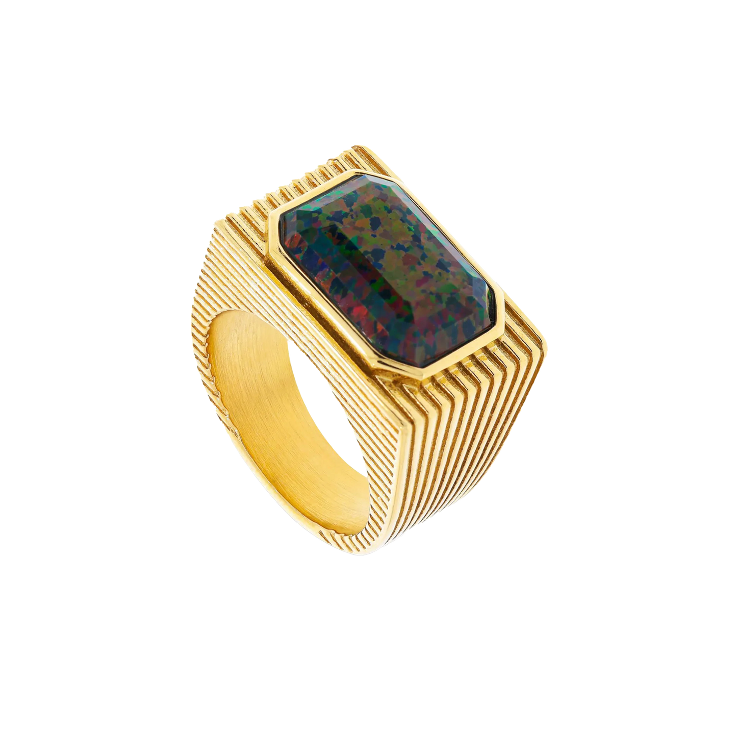 Cleo Black Ring (6659130163313)