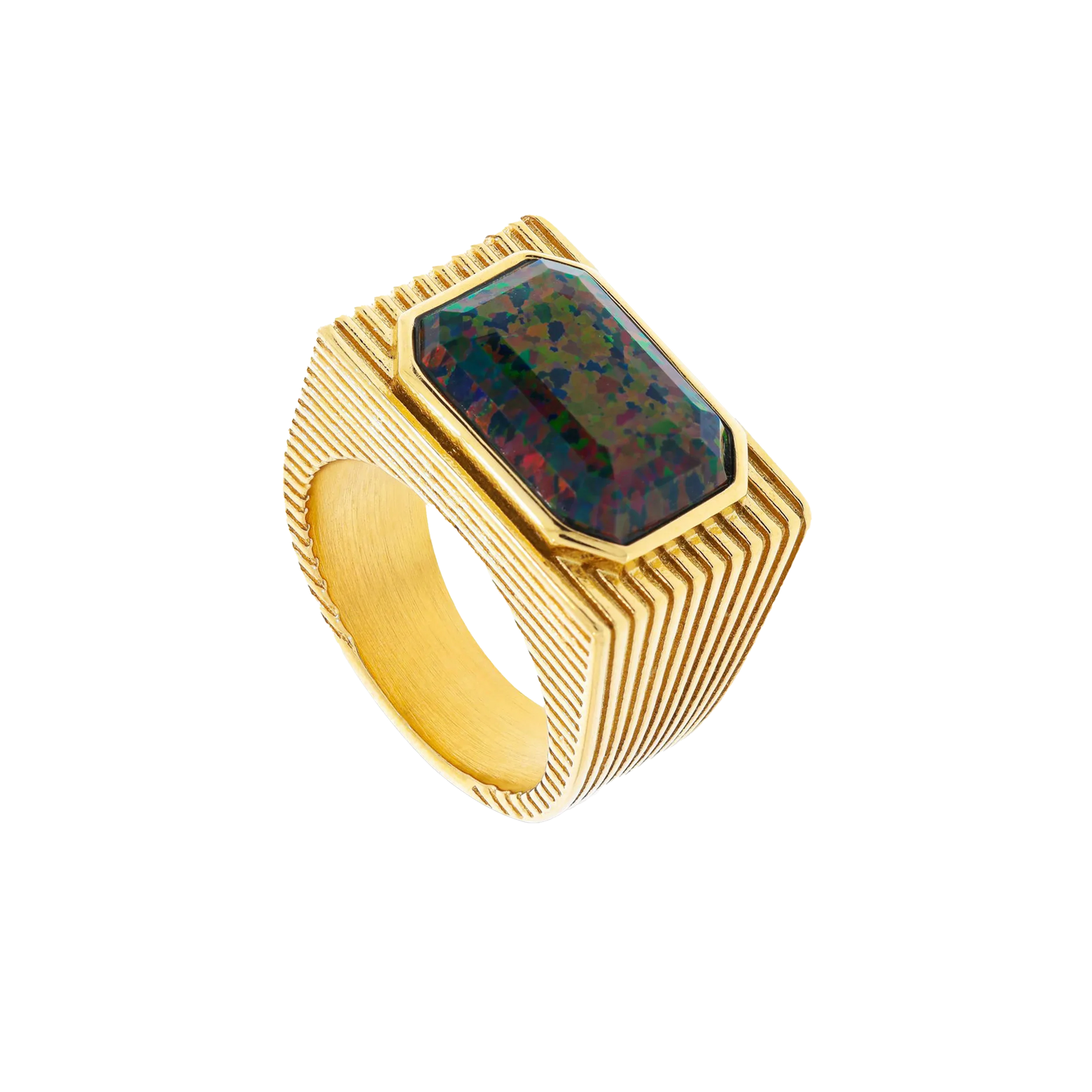 Cleo Black Ring (6659130163313)