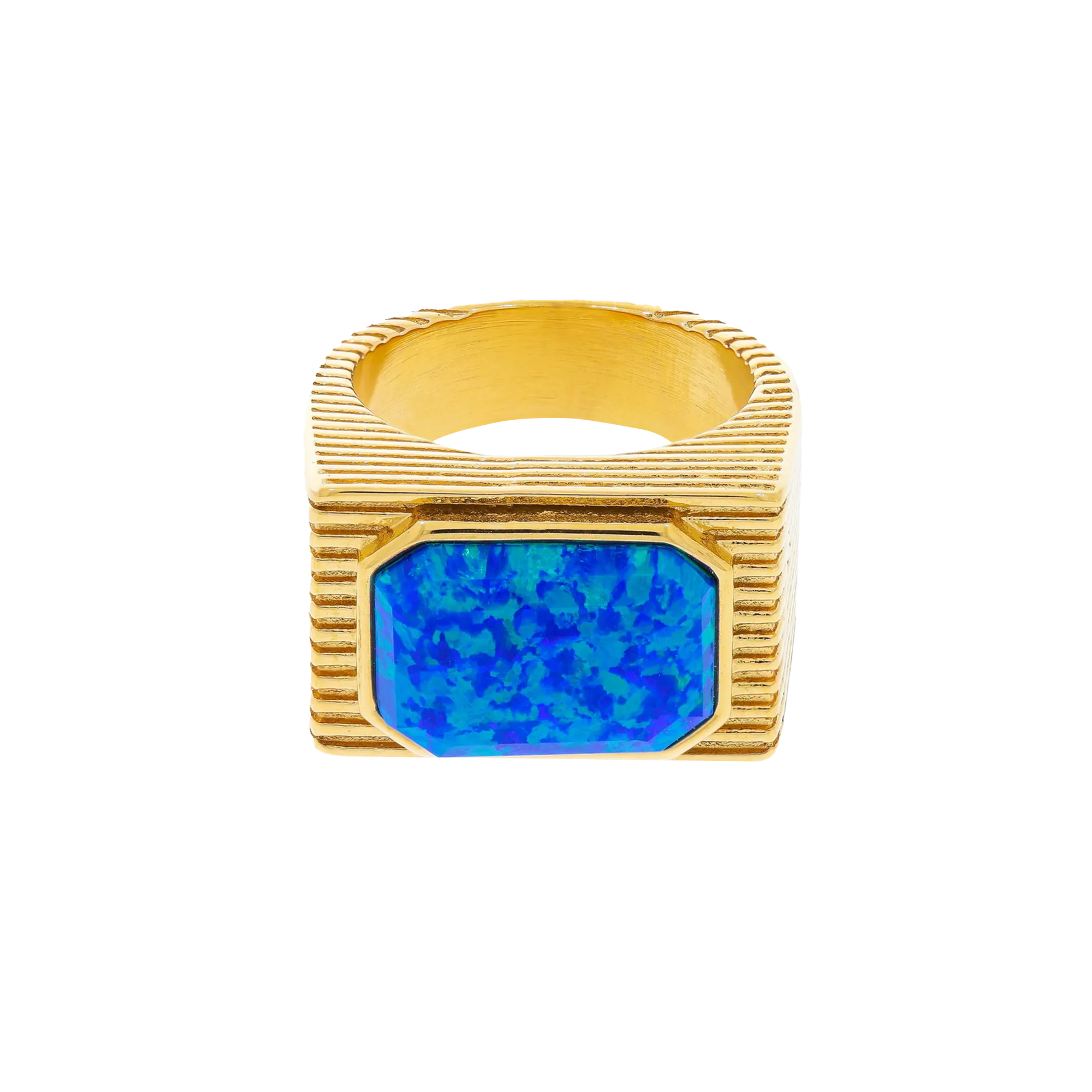 Cleo Blue Ring (6659136094321)