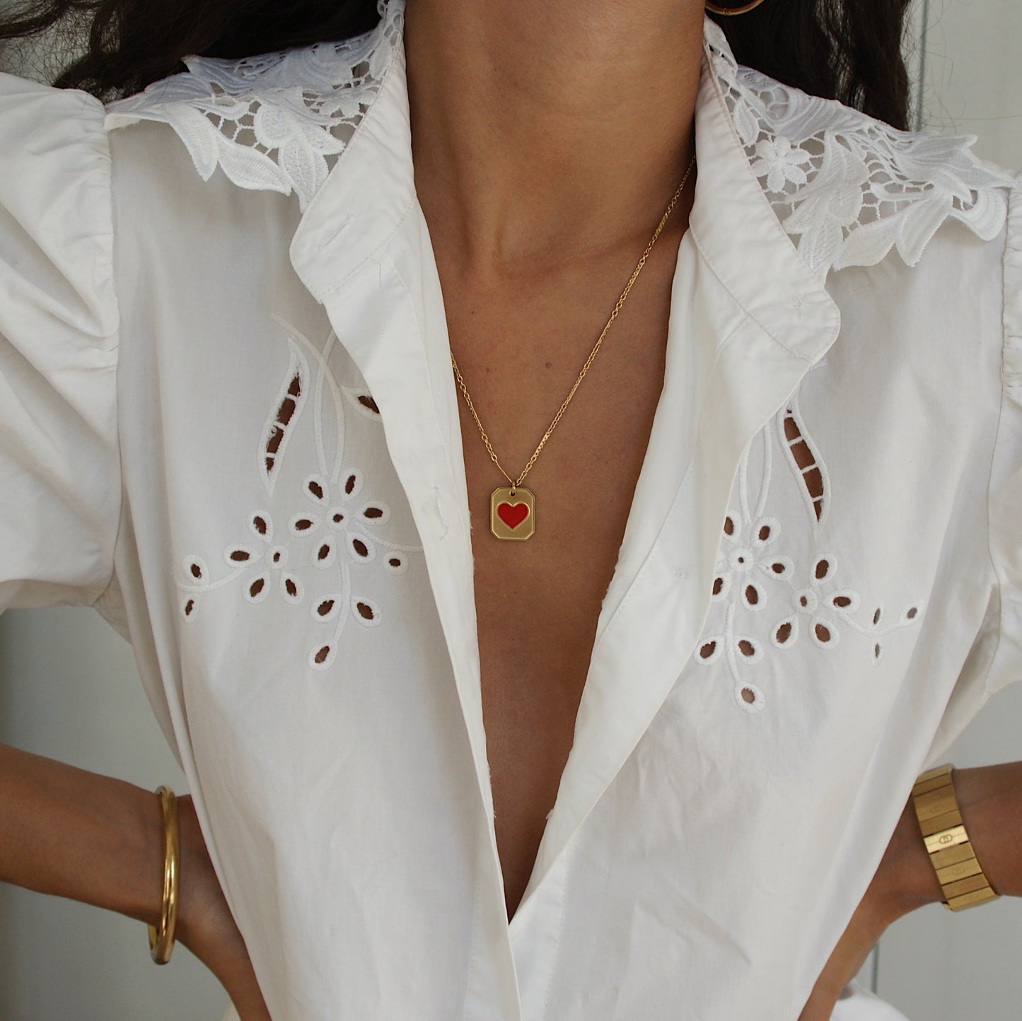 Tiny Amour Necklace  Hey Harper (4564826456177)