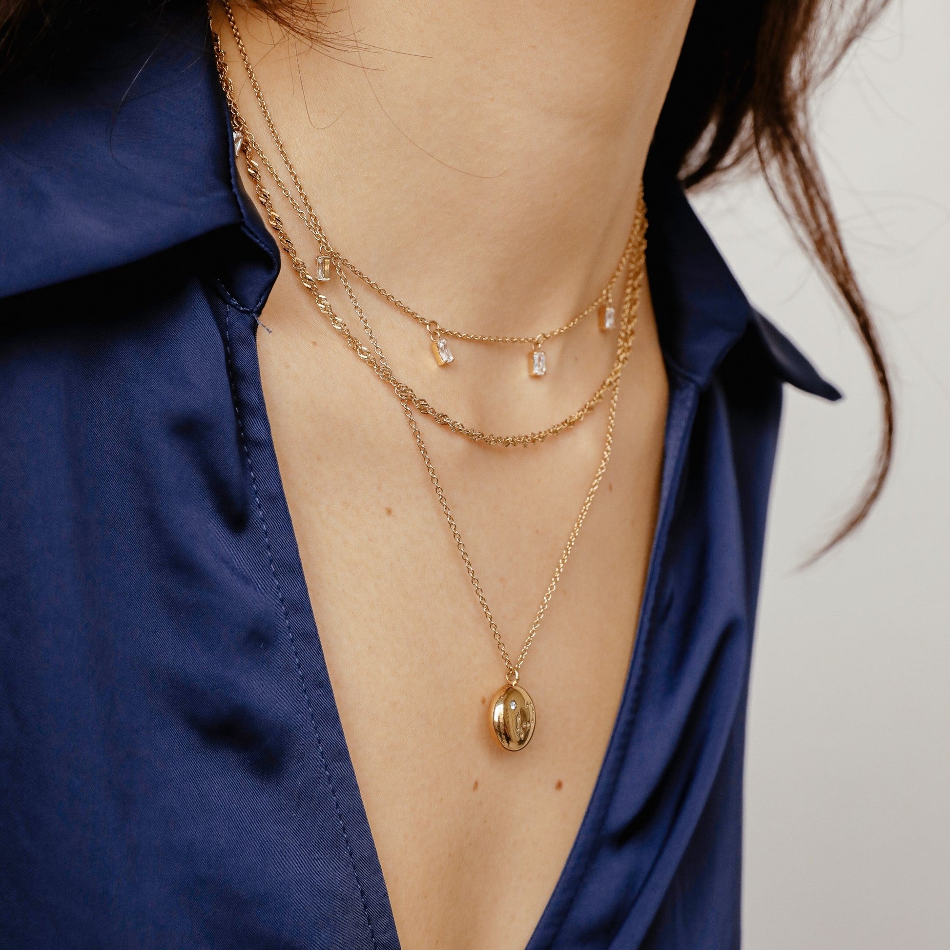 Libra Constellation Necklace (6691887153265)