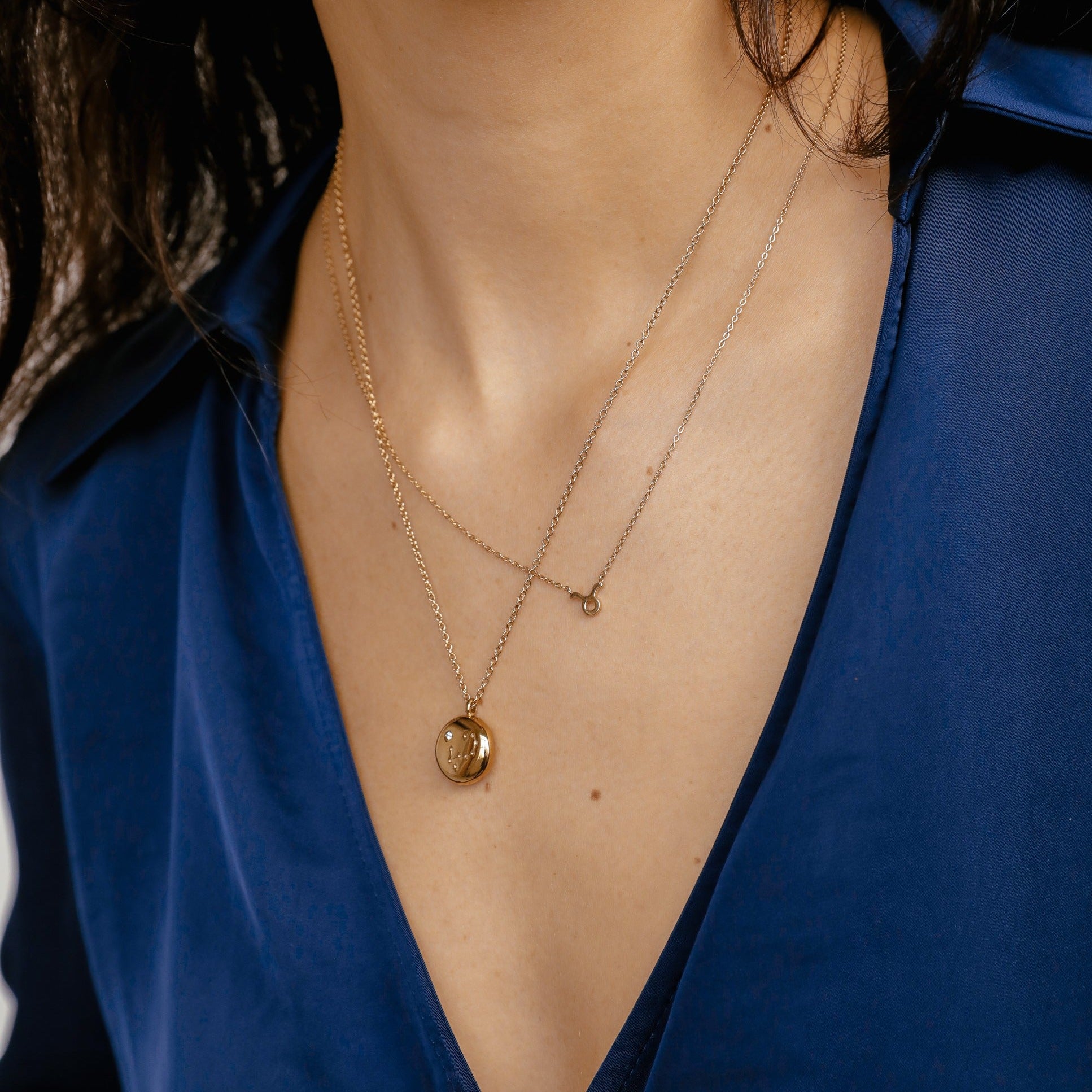 Cancer Constellation Necklace (6691561701489)