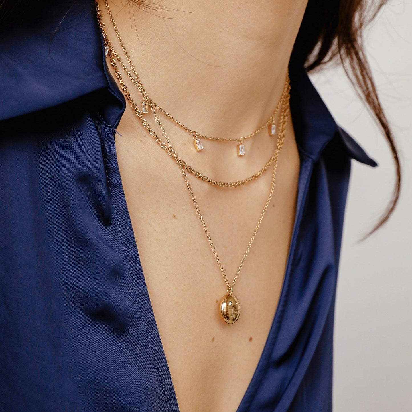 Aquarius Constellation Necklace (6691559374961) (8086713696524)