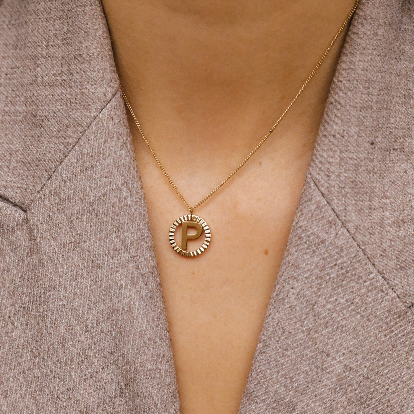 Letter Necklace (6700608422001)