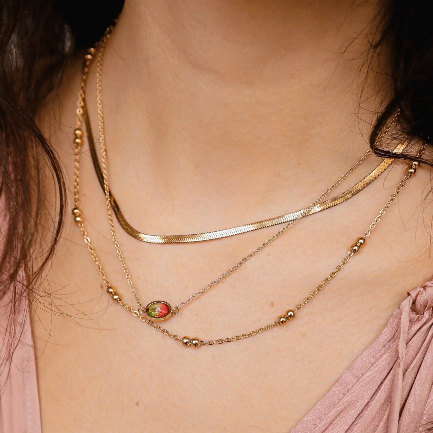 Beaded Skye Necklace (6681107431537) (8086715269388)