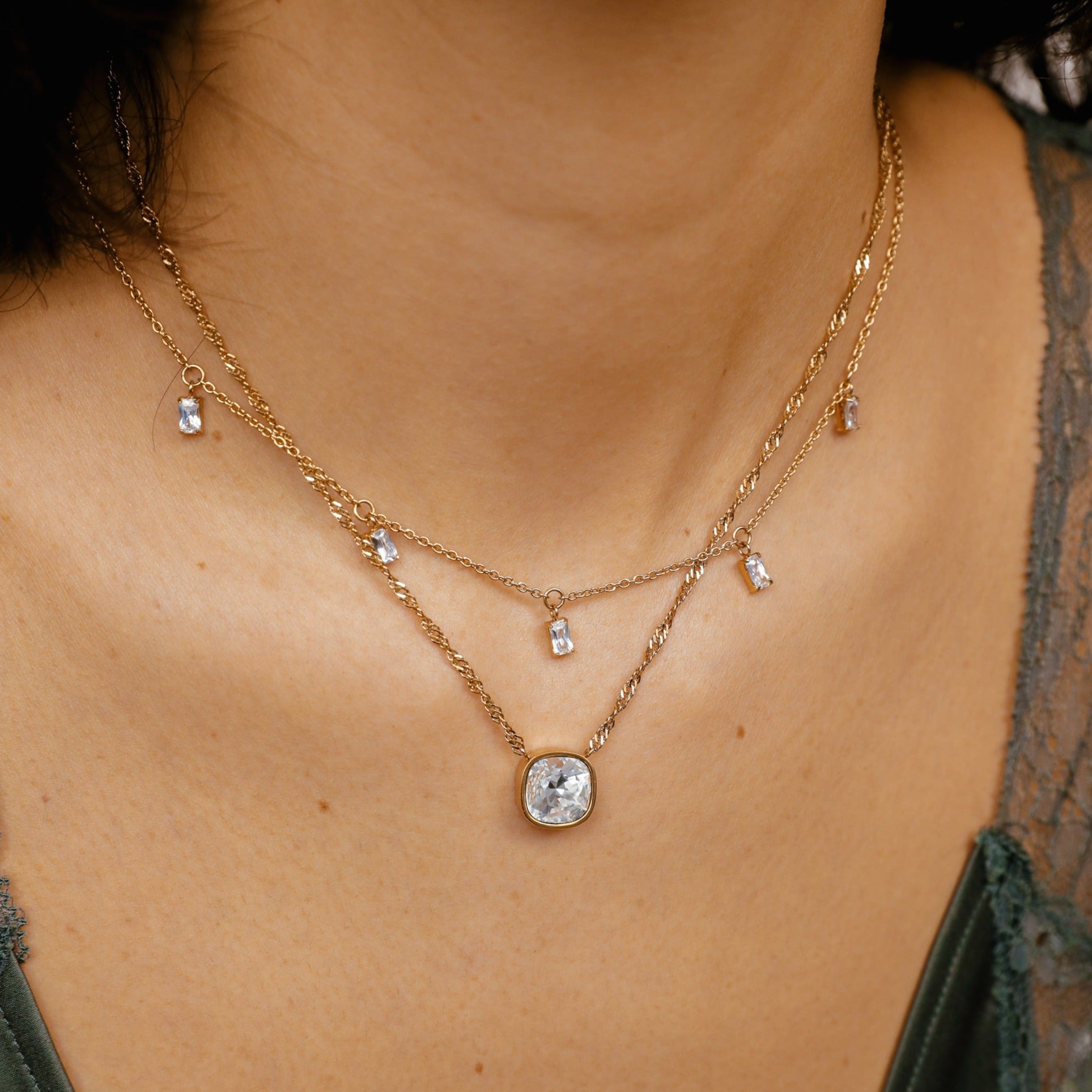Lisa Necklace  Hey Harper (6682093486193)