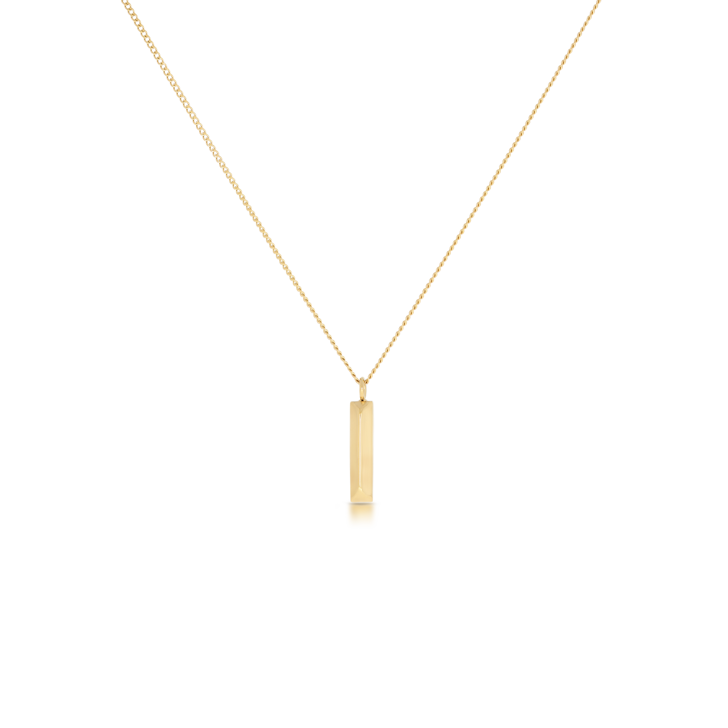 Chunky Letter Necklace (8106529587468)