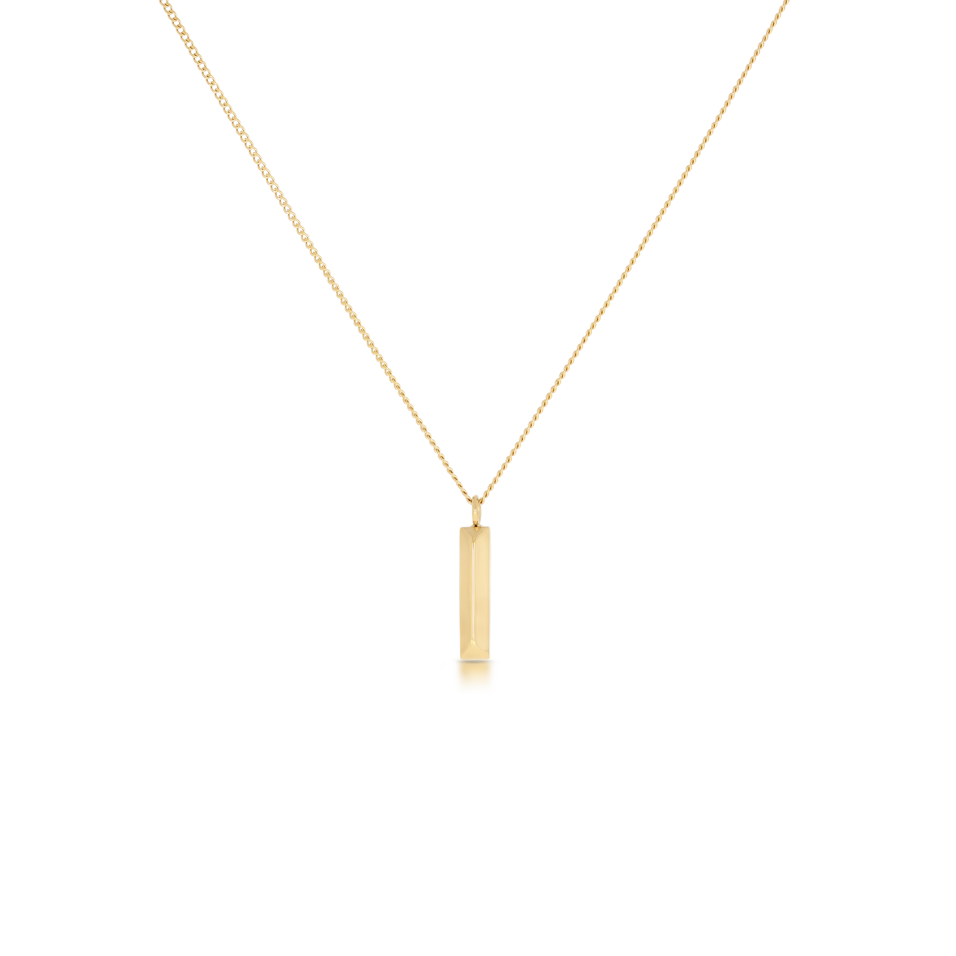 Chunky Letter Necklace (8106529587468)
