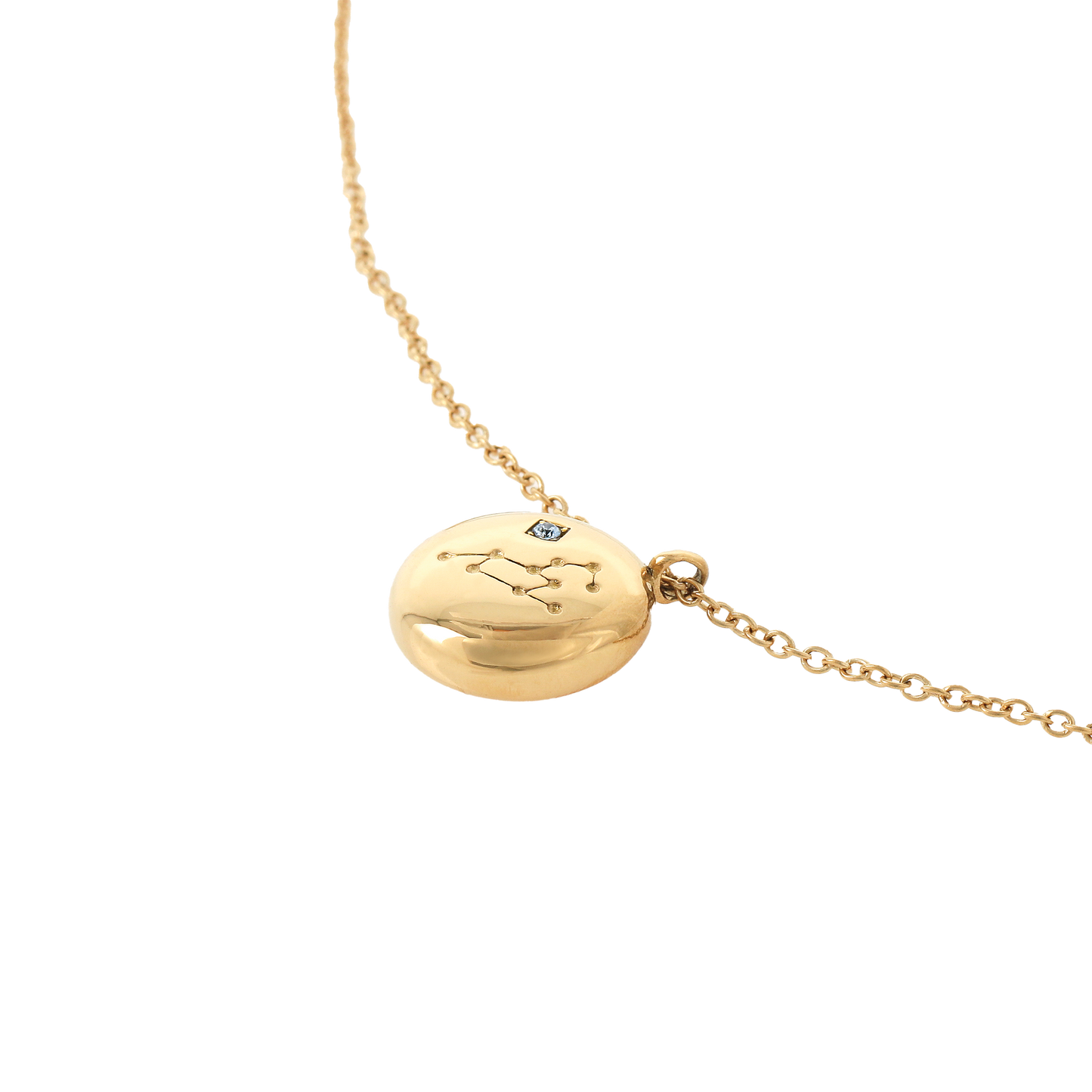 Leo Constellation Necklace (6691884236913)