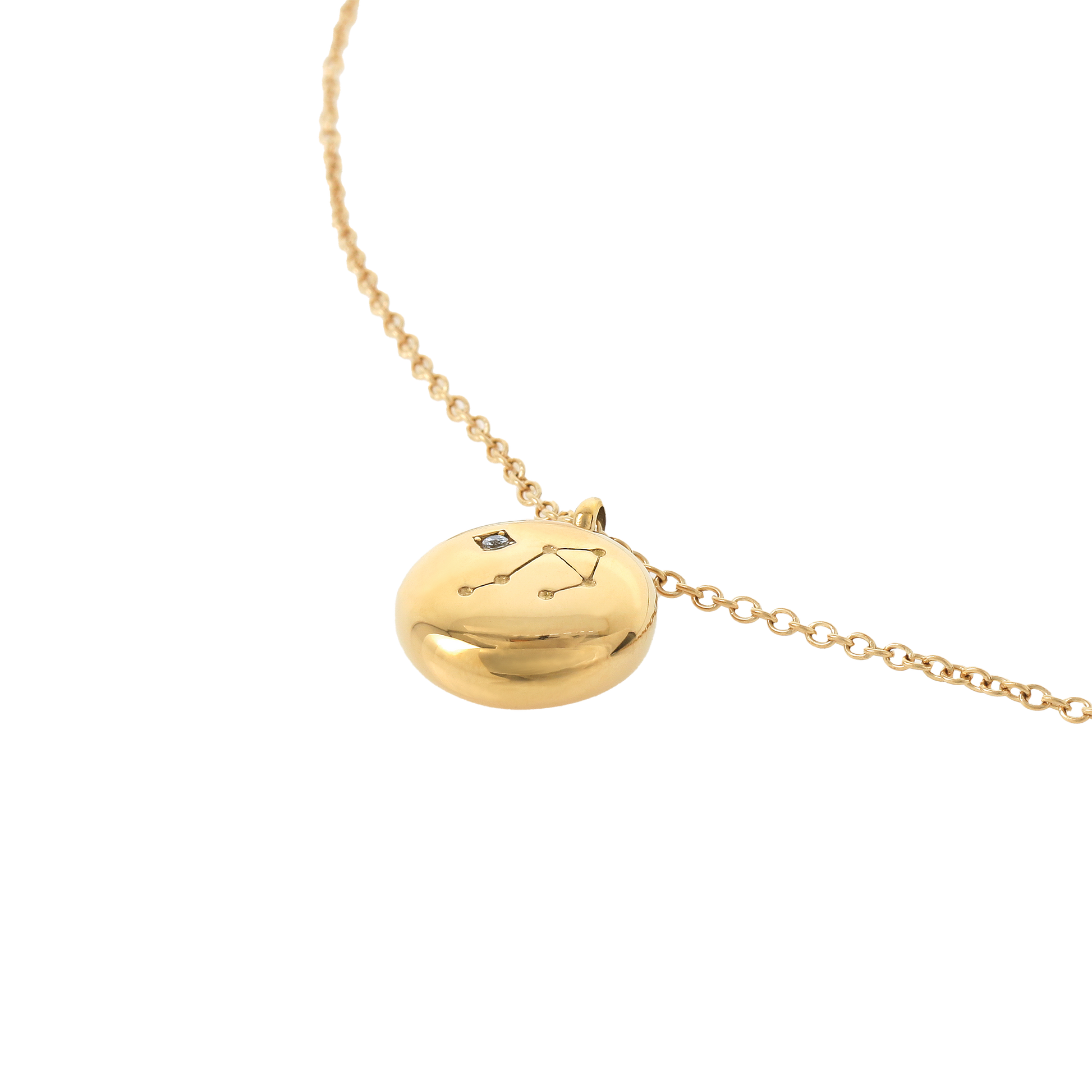 Libra Constellation Necklace (6691887153265)