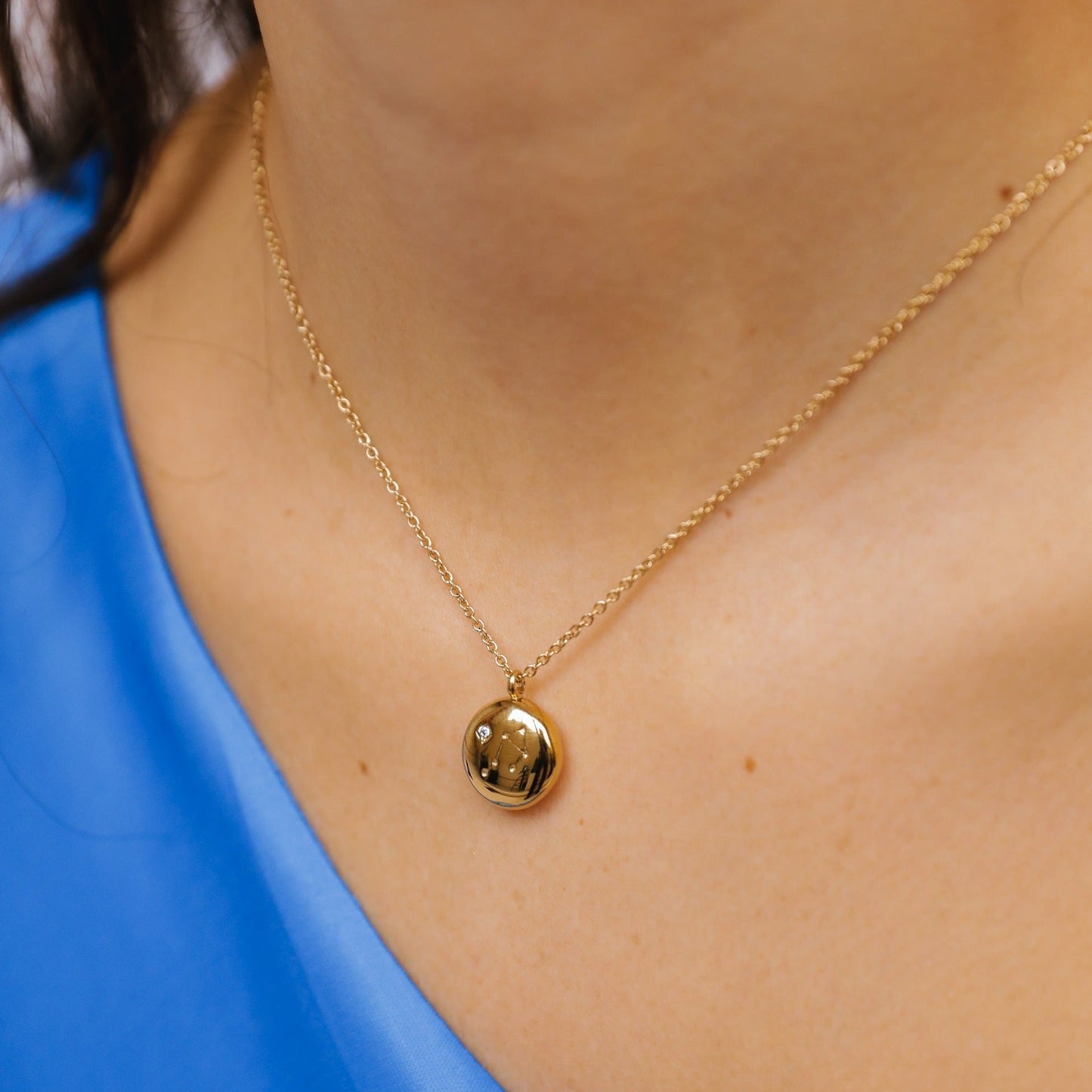 Libra Constellation Necklace (6691887153265)