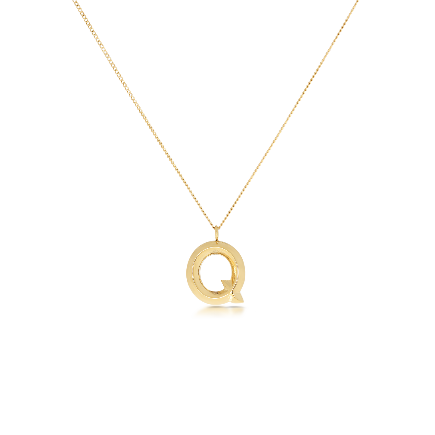 Chunky Letter Necklace (8106529587468)
