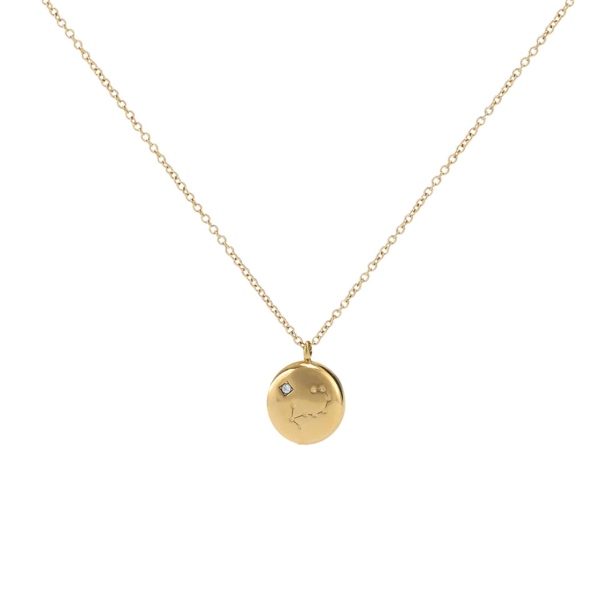 Scorpio Constellation Necklace (6691897933937)