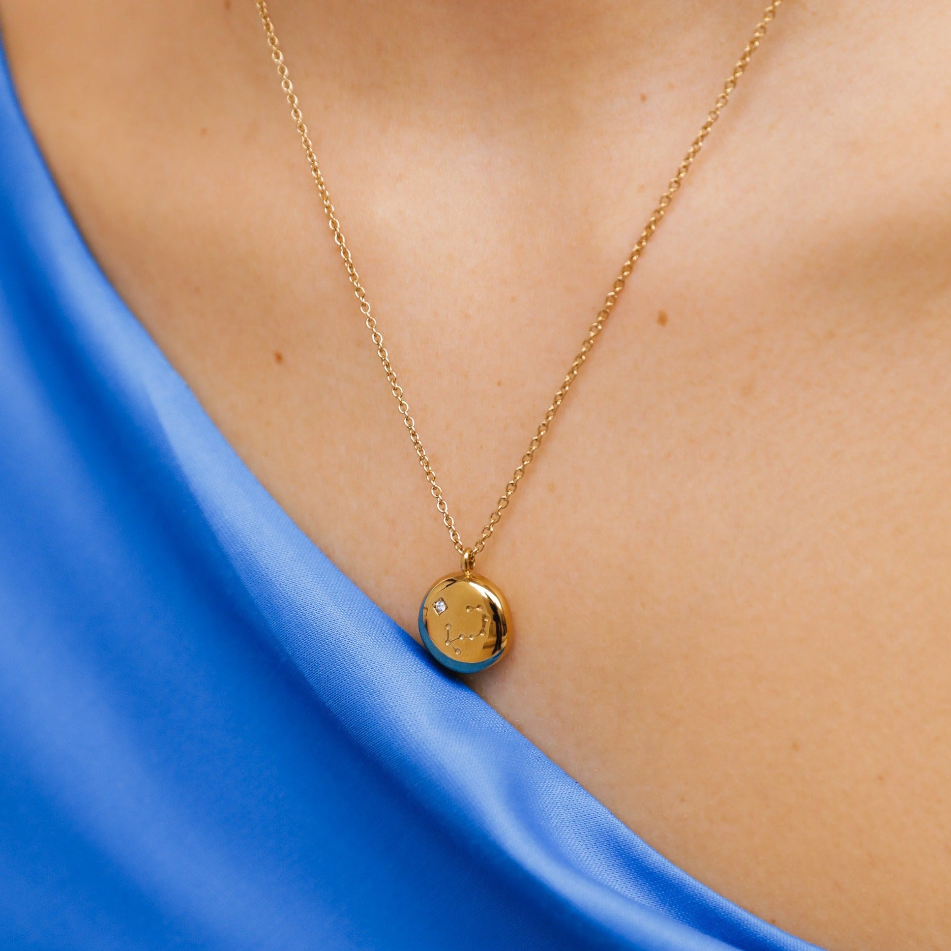 Scorpio Constellation Necklace (6691897933937)