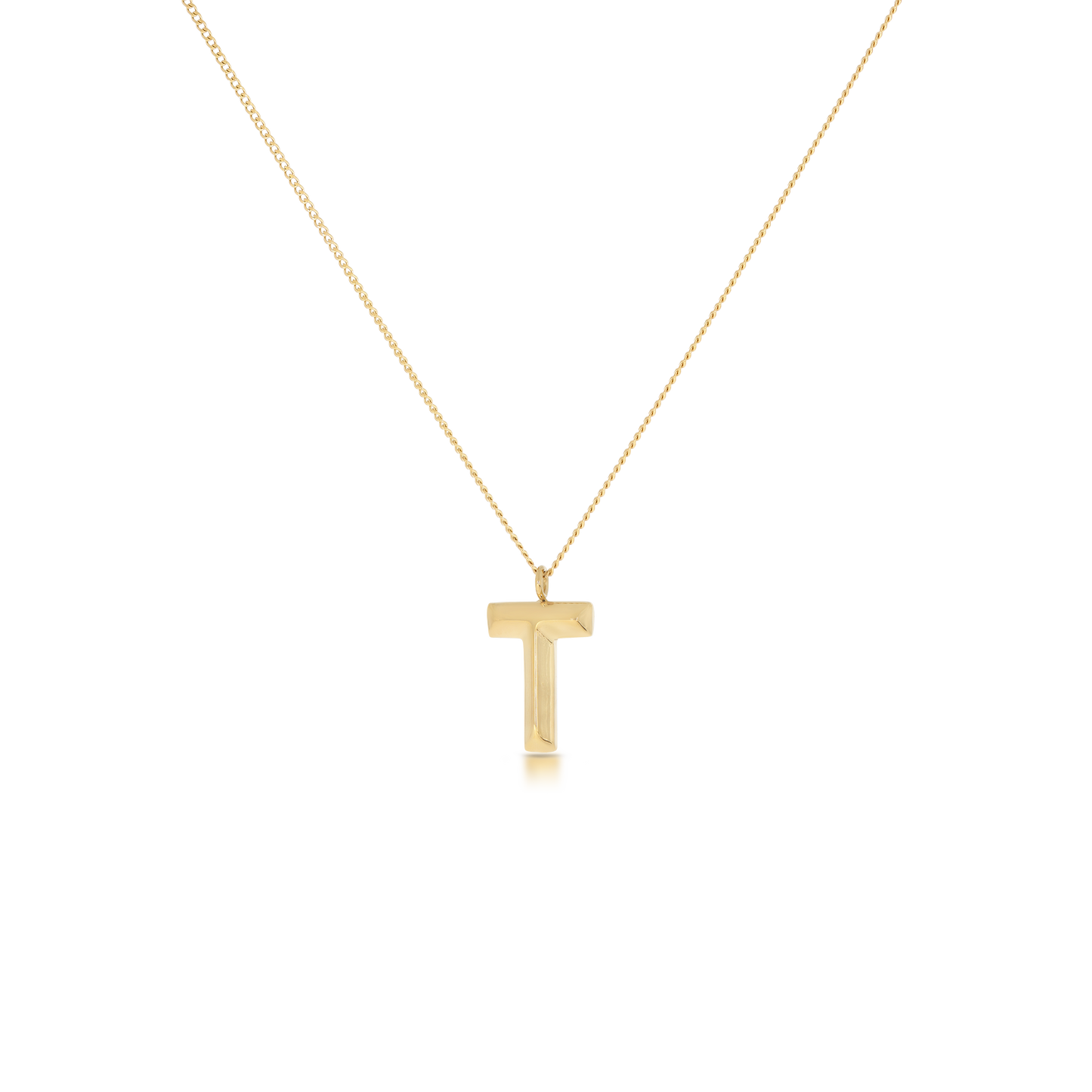 Chunky Letter Necklace (8106529587468)
