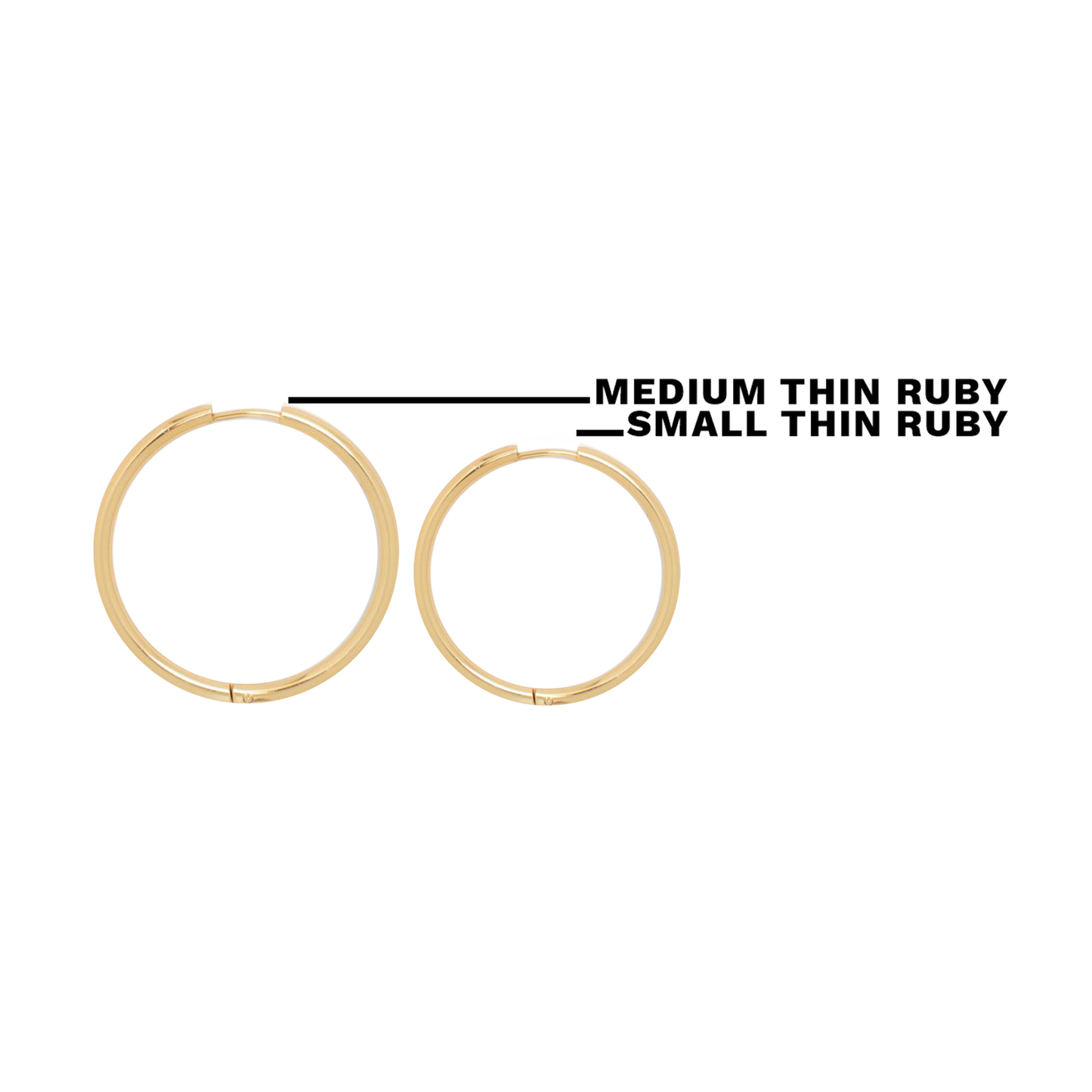 Thin Ruby Earrings (4566155559025)