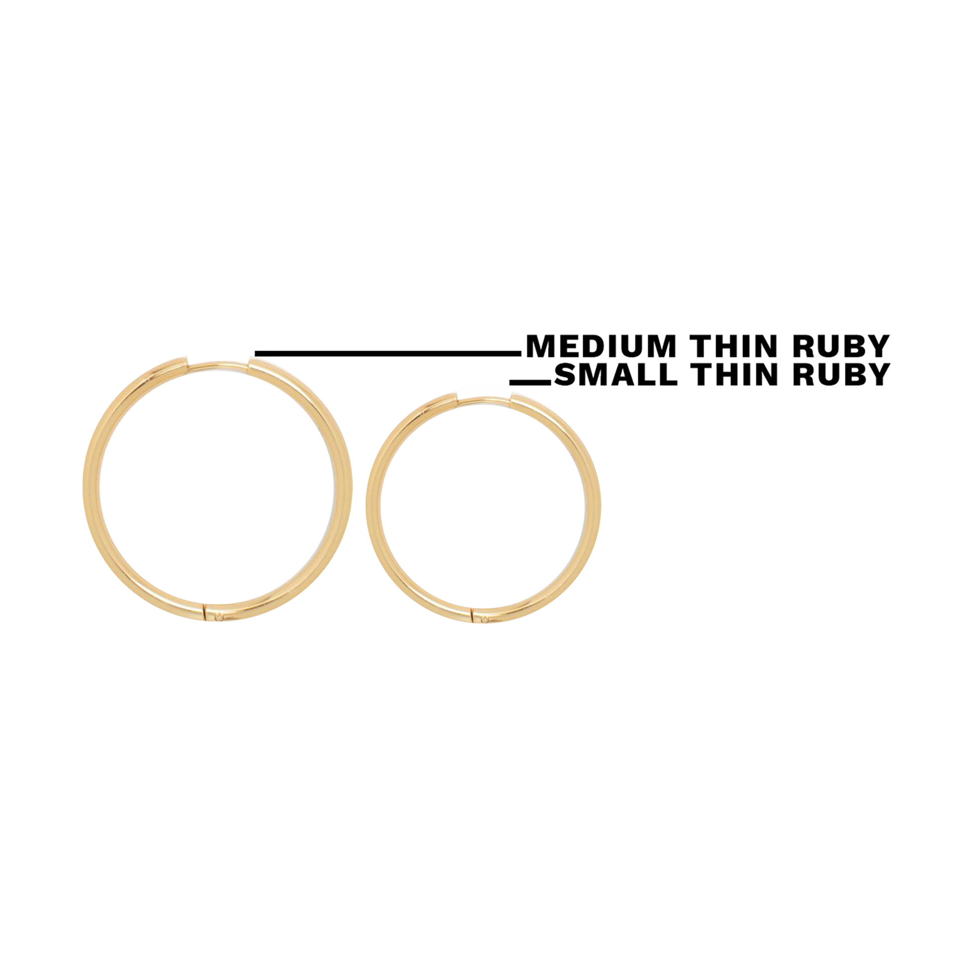 Thin Ruby Earrings (4566155559025)