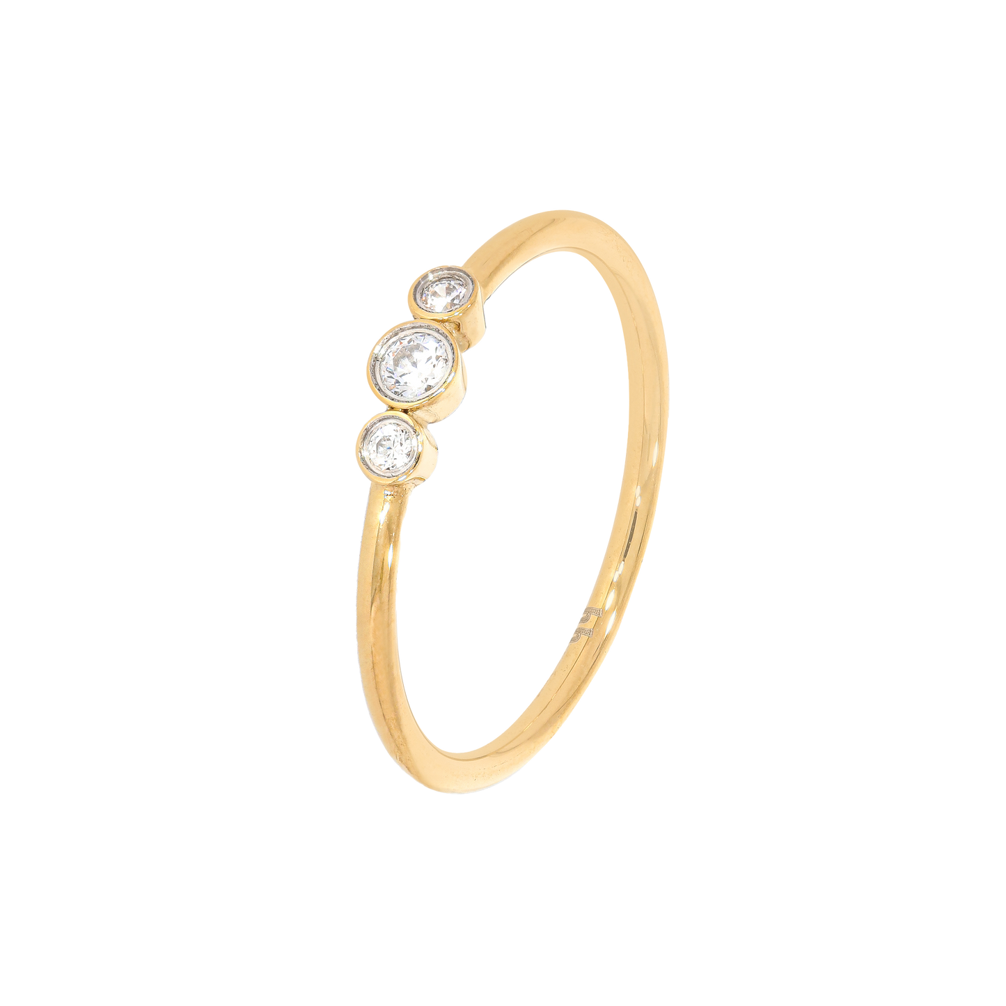 Violet Clear Ring (4631499440241)