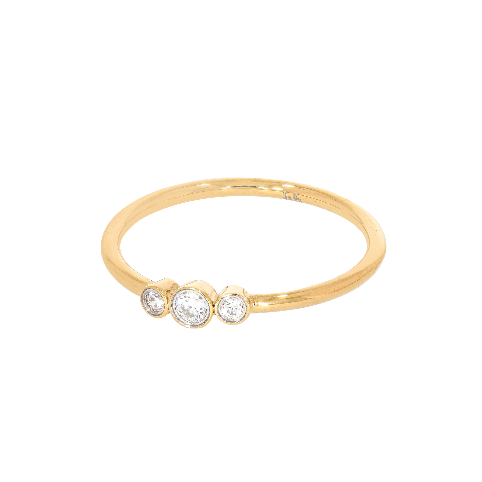 Violet Clear Ring (4631499440241)